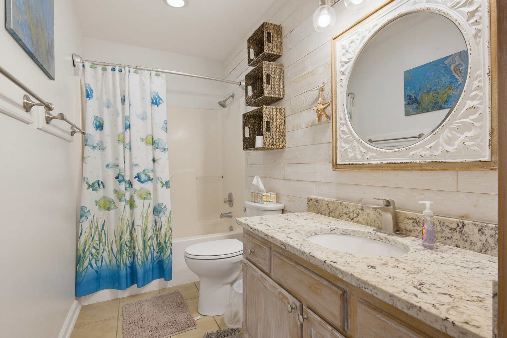 Full hall bathroom