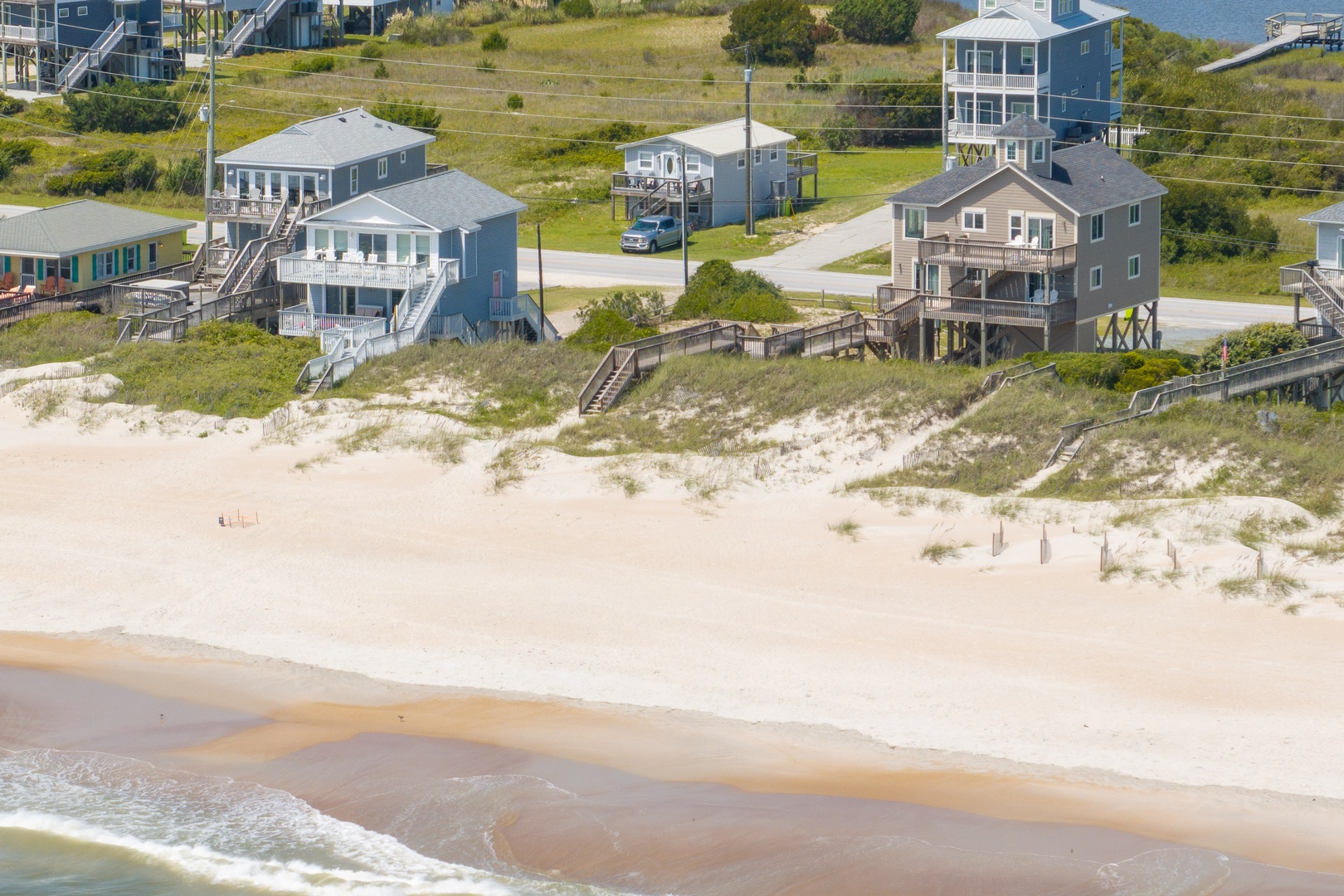 Beachfront Home and Shoreline