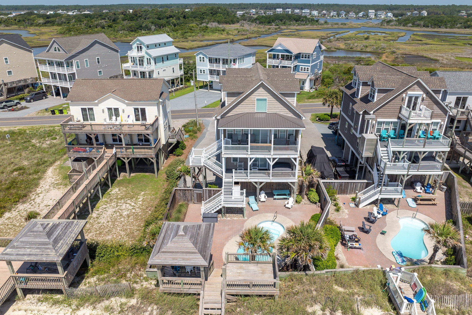 Home Pool Coastal Setting