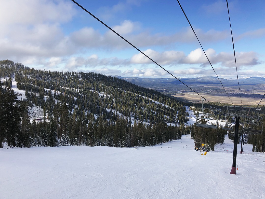 On the Ski Lift at Northstar: Northstar Home Away From Home