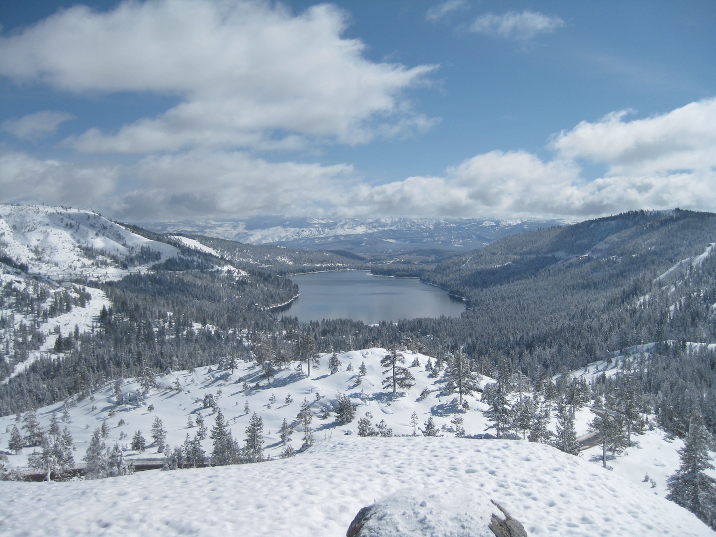 View from Donner Lake