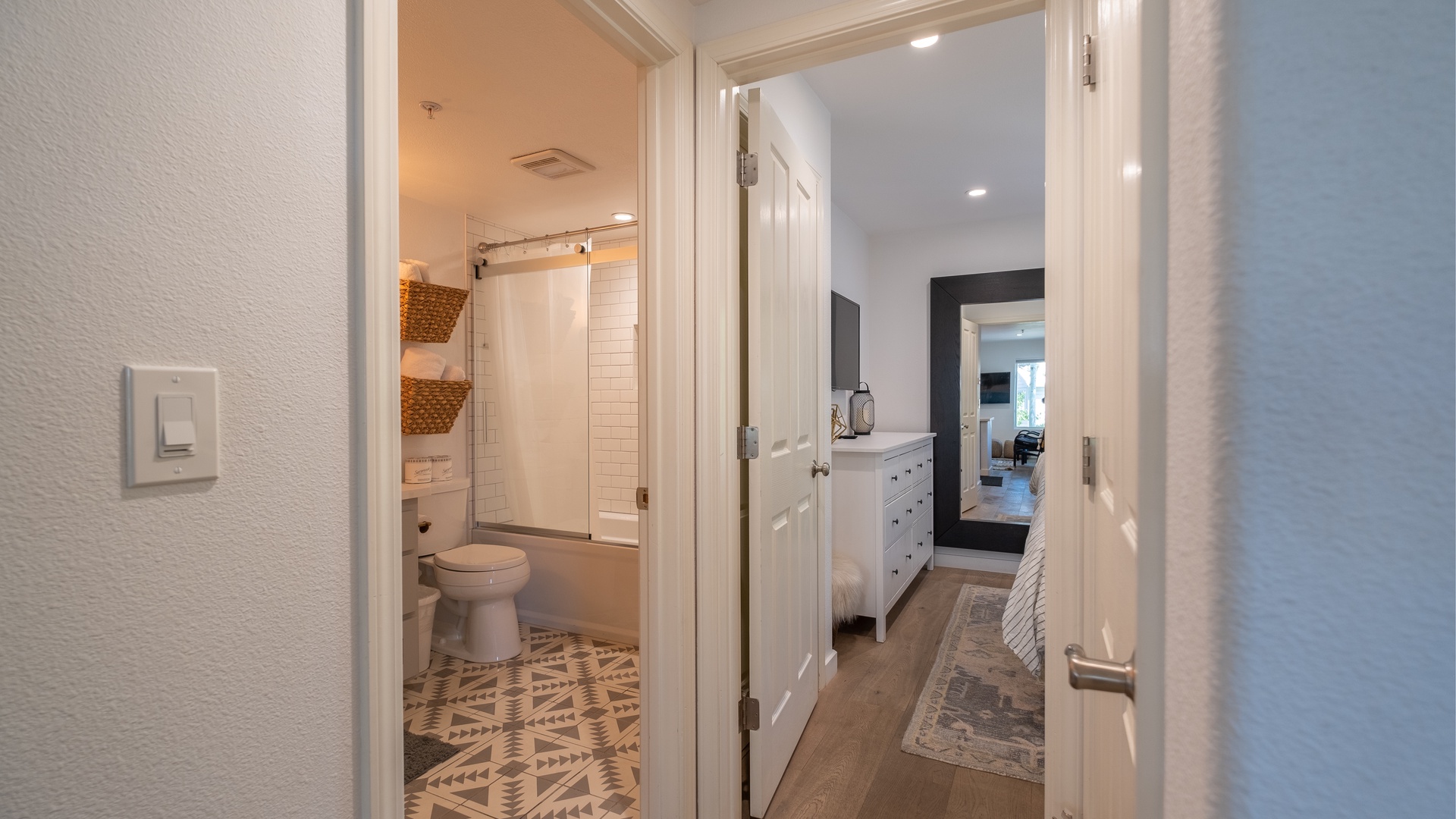 Hallway:  Sweetbriar Garden Suite