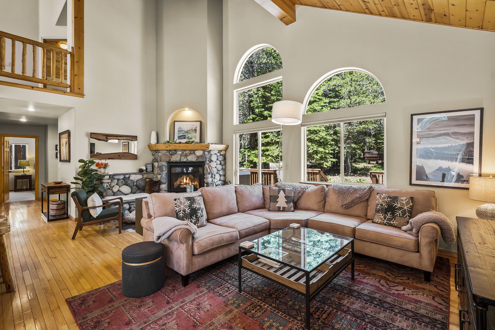 Tv room: 
Sun Valley Mountain Escape
