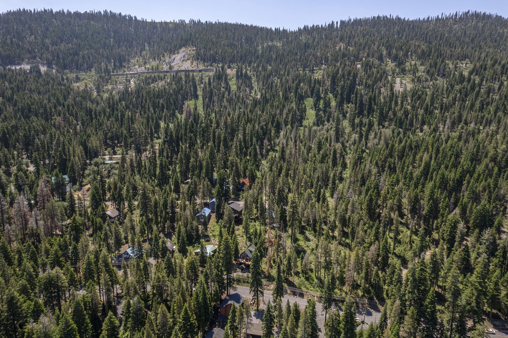 Drone View Lake Vista Hideaway