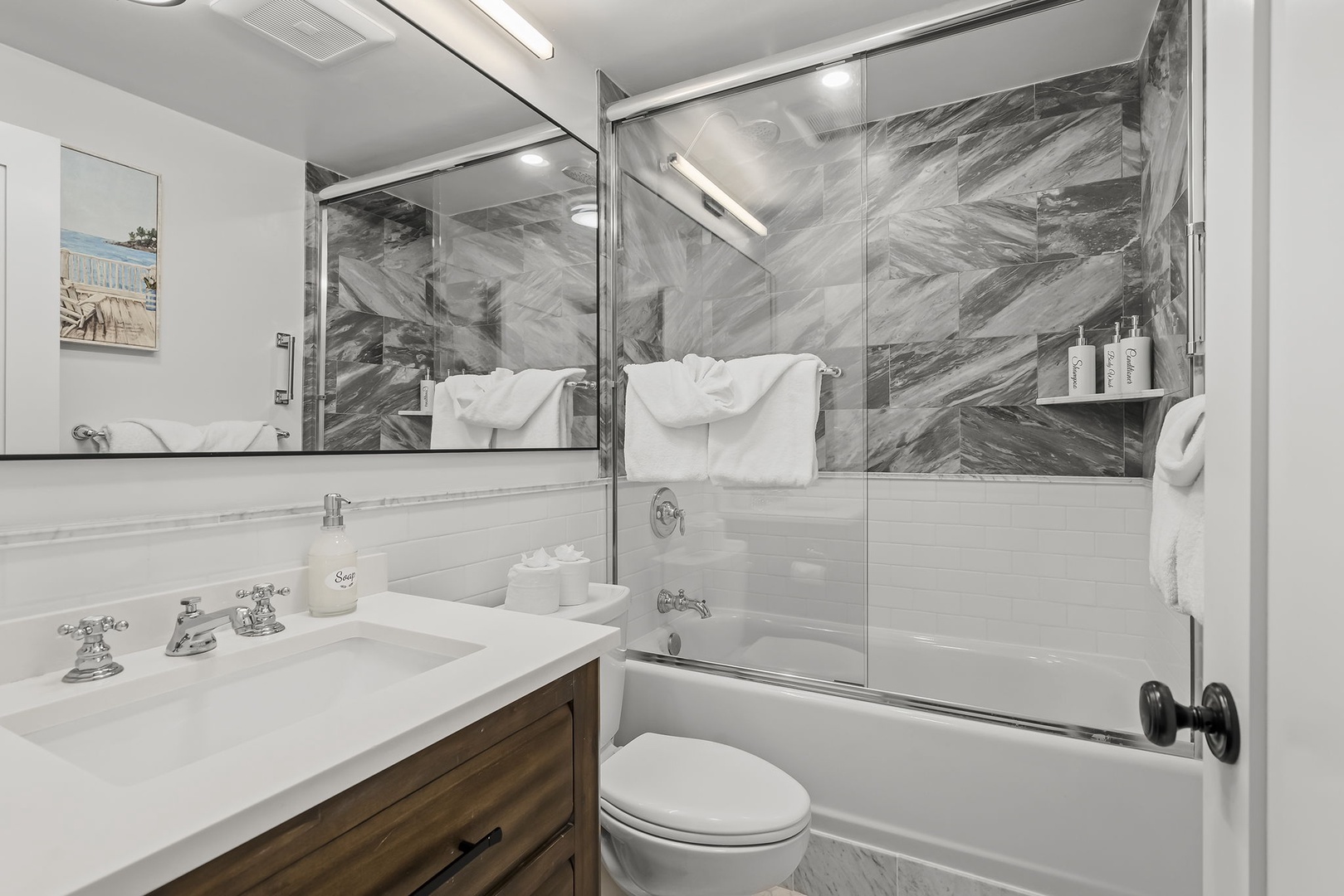 Guest bathroom: Northstar Ski View Retreat