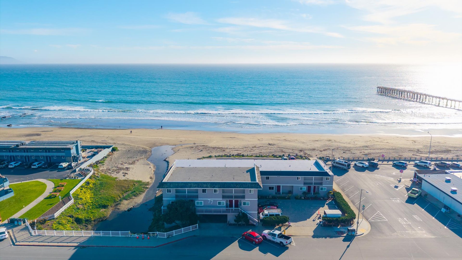 The location is unbeatable, with easy access to the sand and surf while just steps from the best of downtown Cayucos