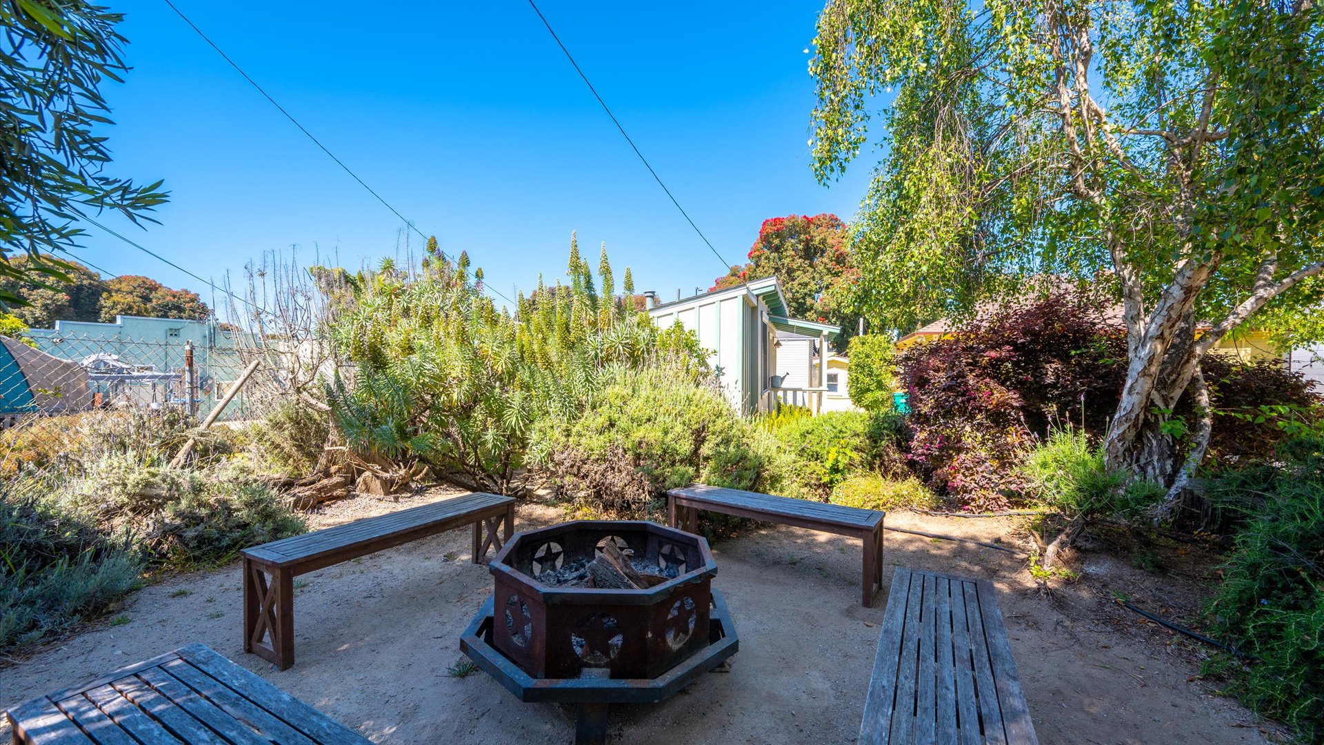You will love gathering around the firepit for an evening under the stars