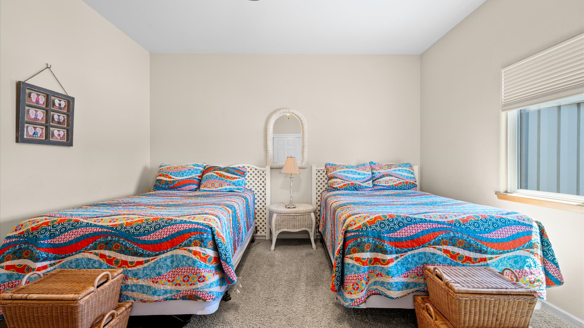 Coastal touches and inspired decor, perfect for sharing vacation memories