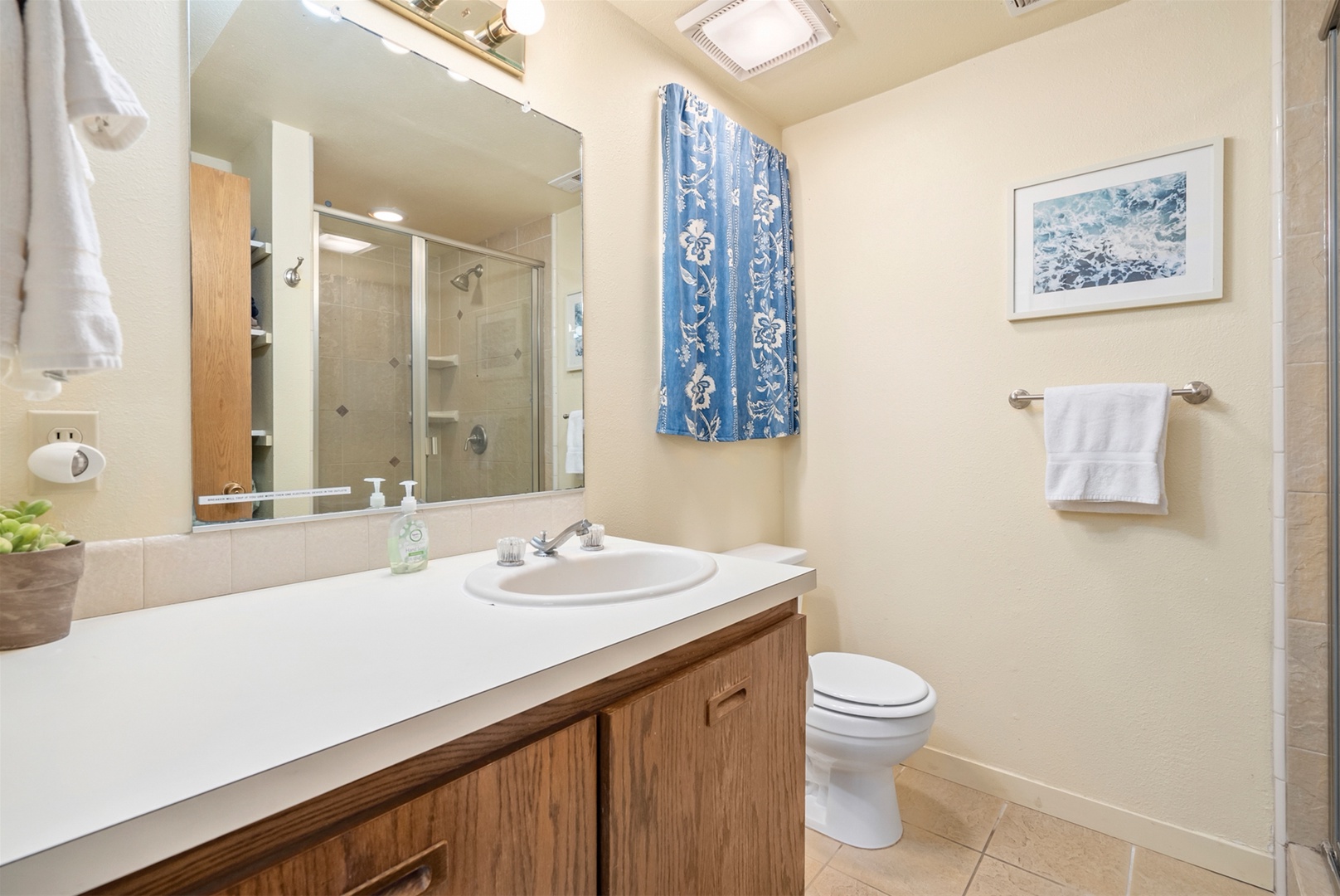 Downstairs full bathroom located off 5th bedroom and game room.