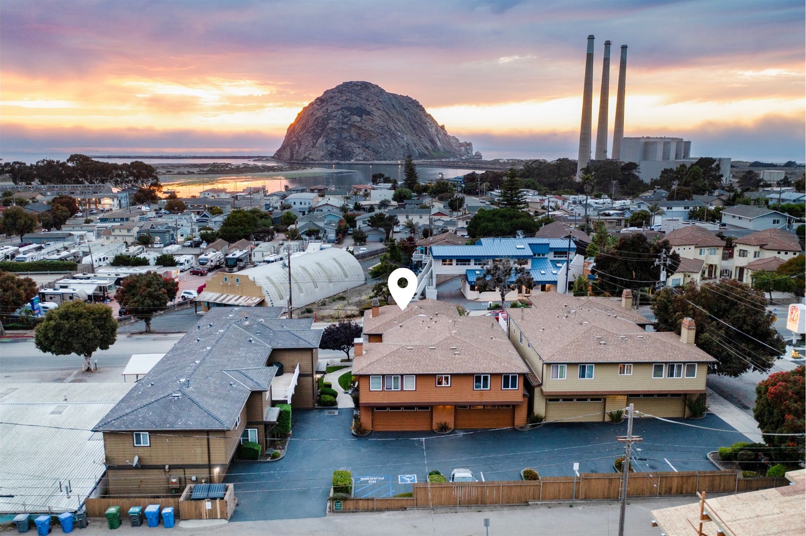 Stellar sunsets and views await you from this ideally located home