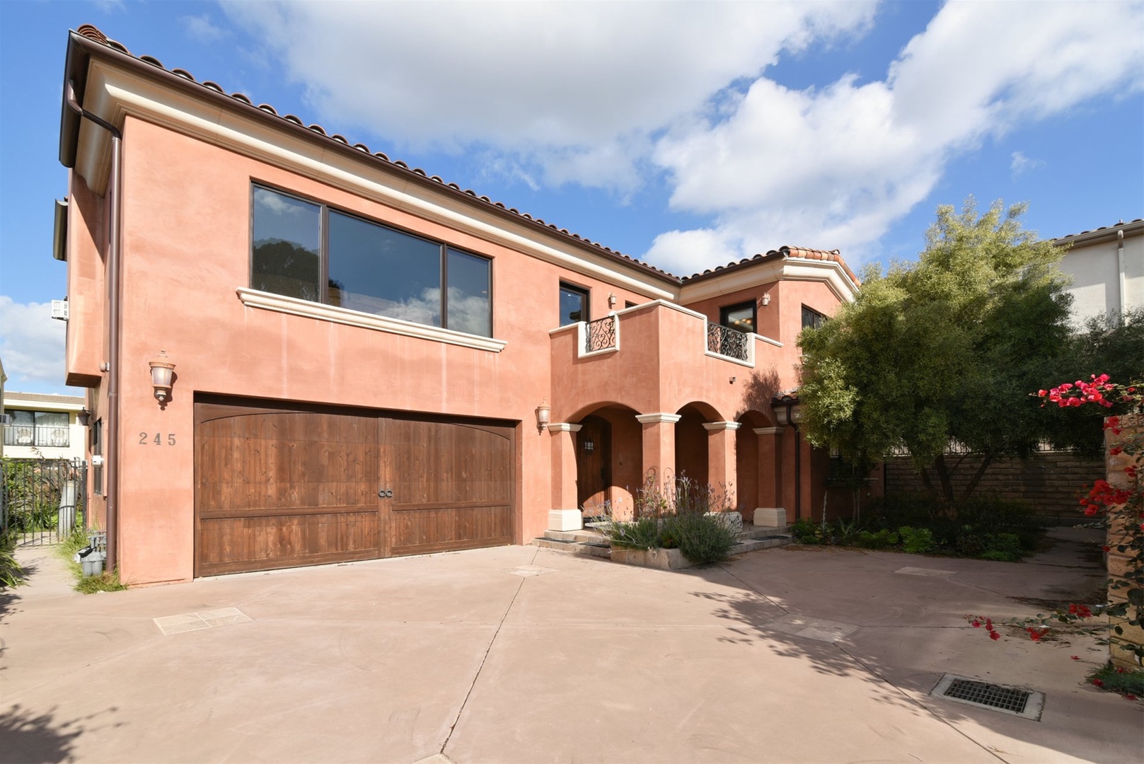 This beautiful Mediterranean home is just a few blocks from the Embarcadero
