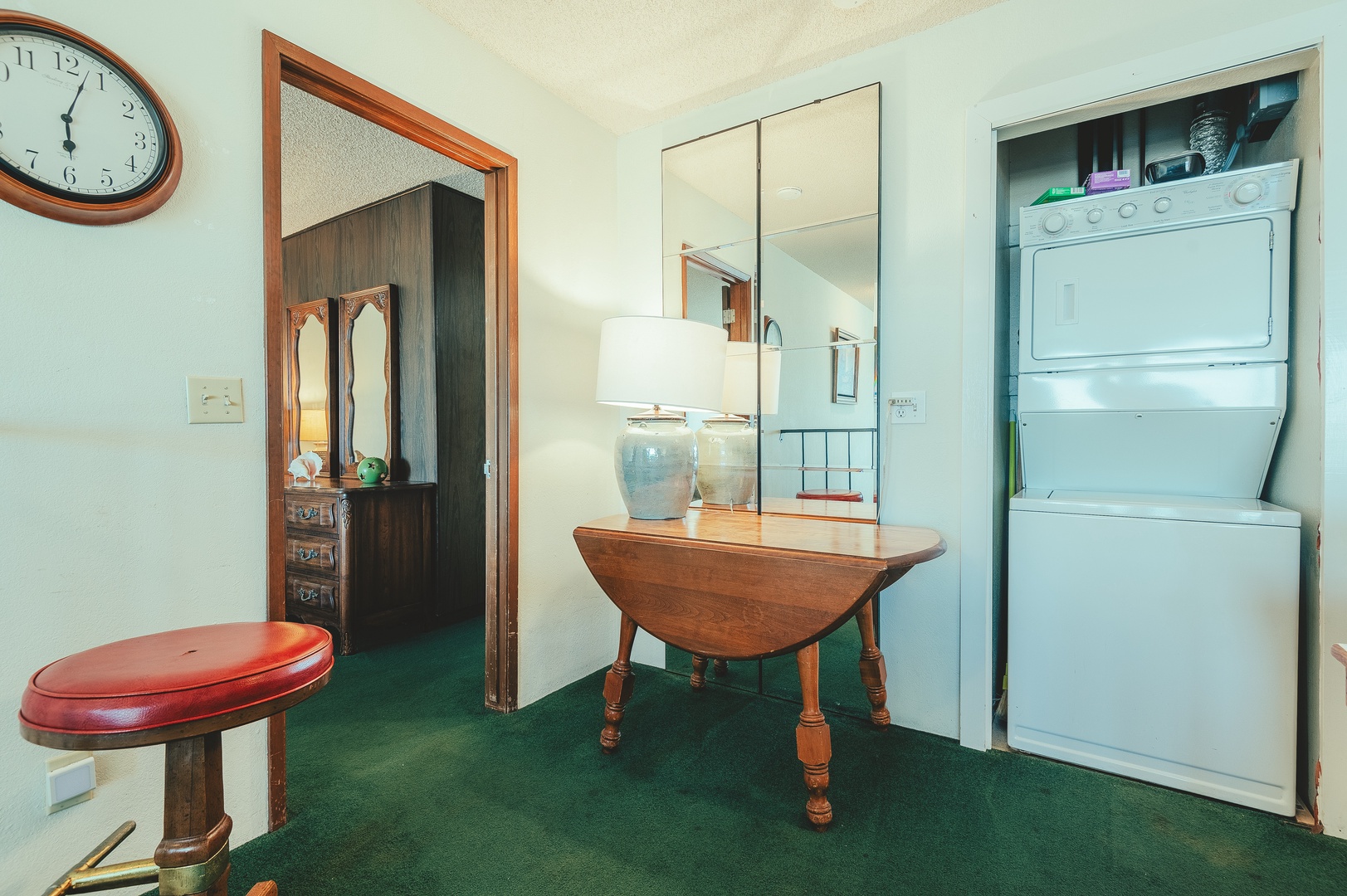 Your private space includes a washer and dryer for guest use