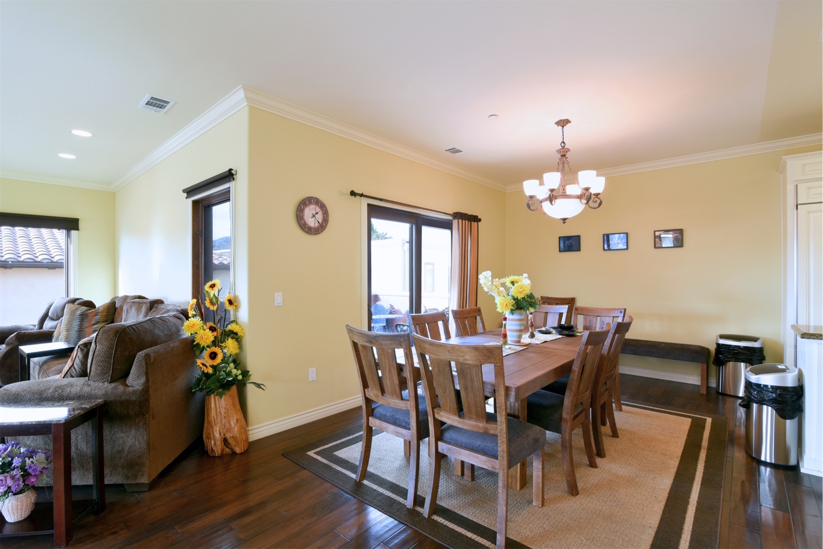 Open floor plan makes this home perfect for gathering with family and friends