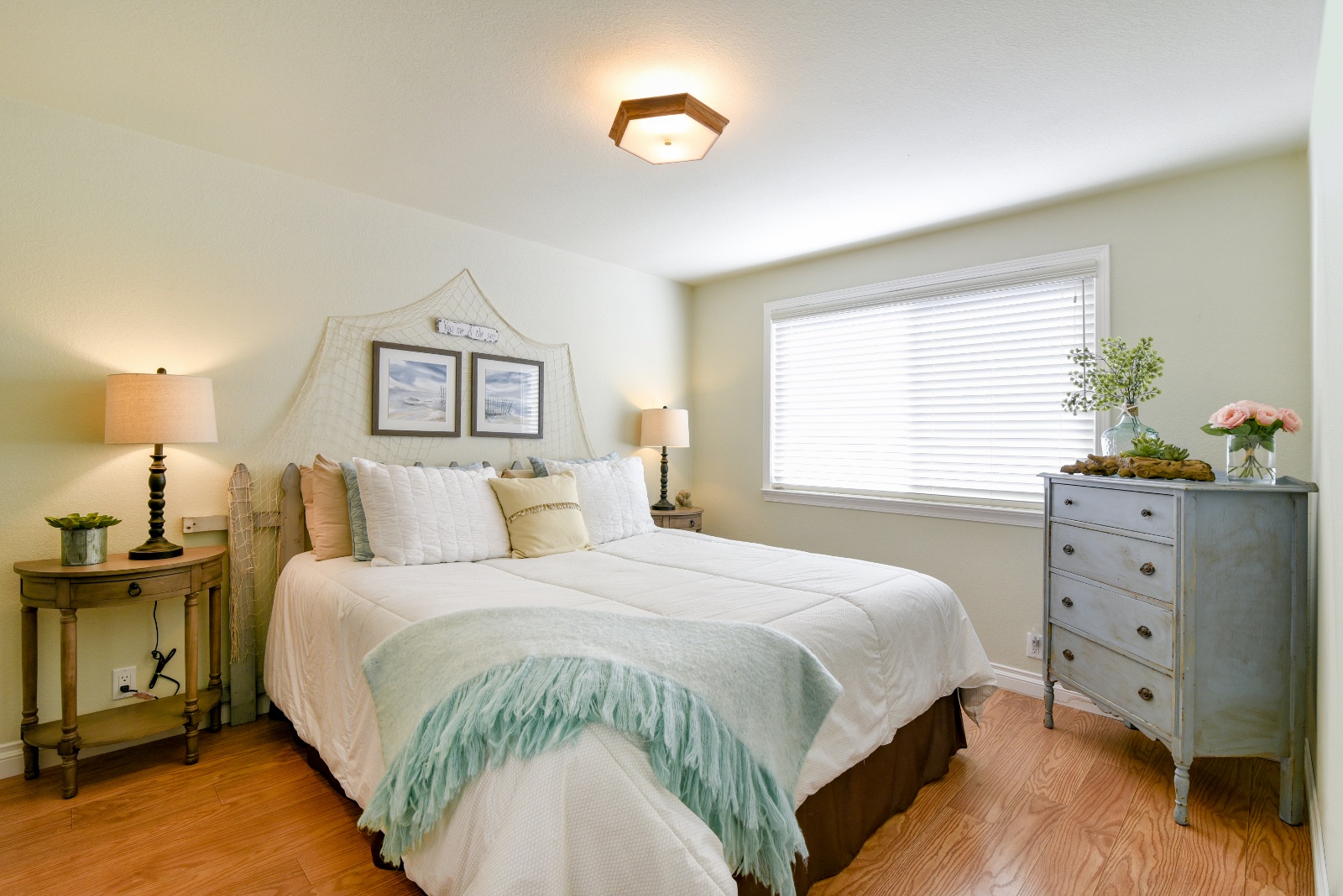 Third bedroom has a king bed