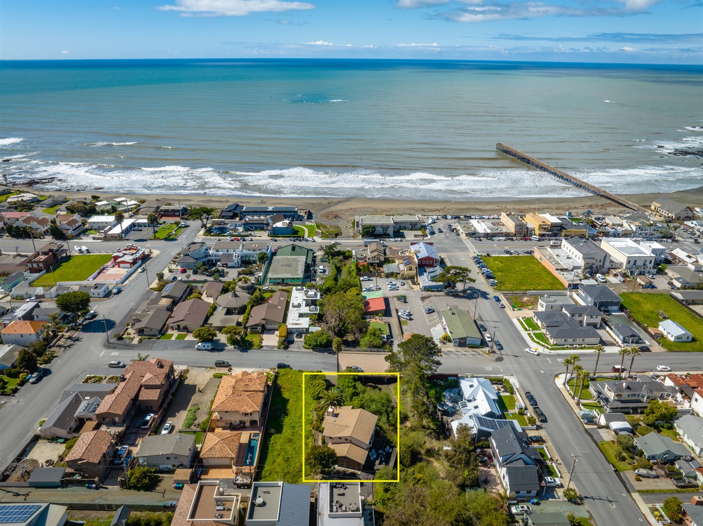 Two blocks to direct beach access
