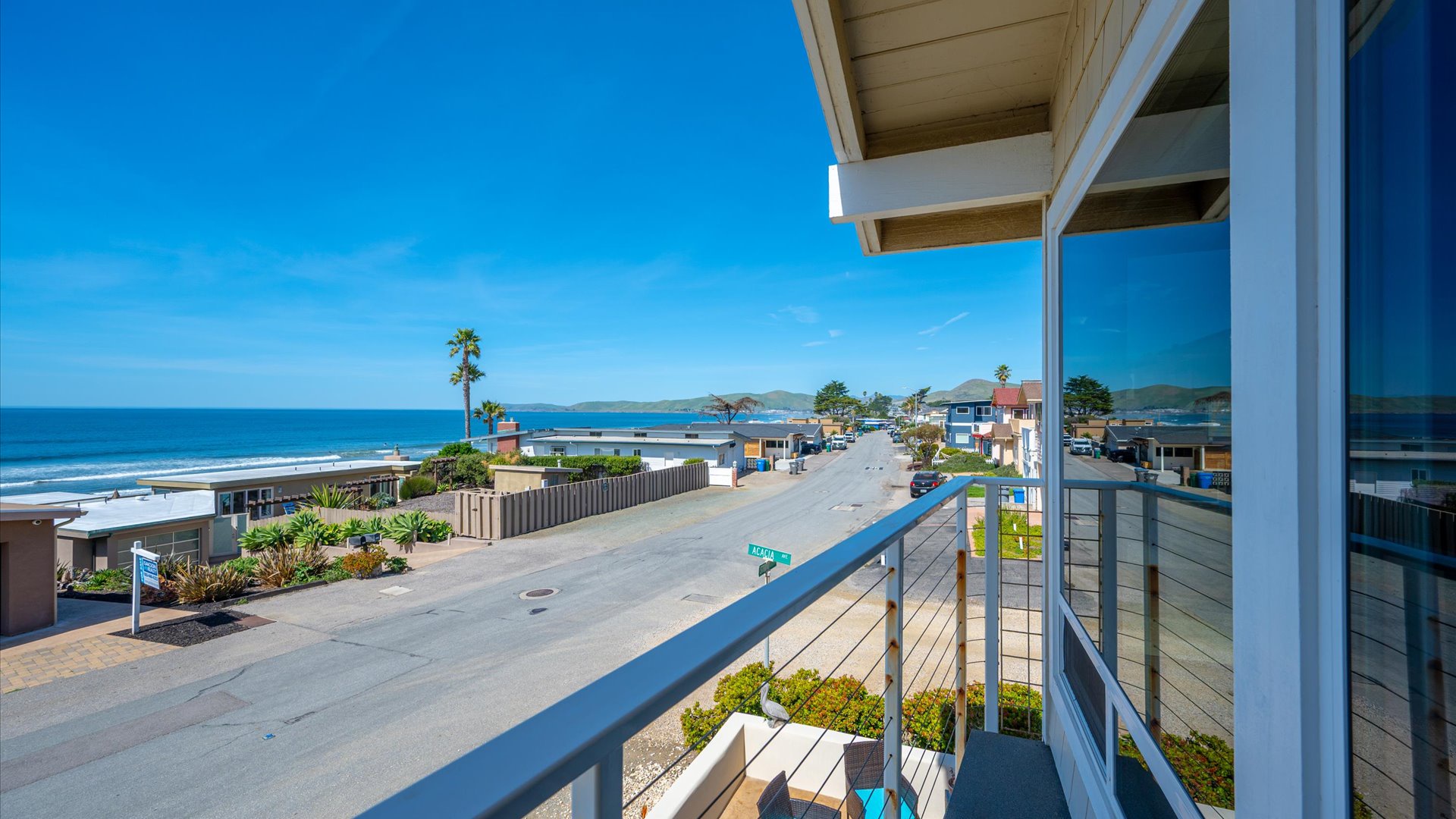 Soak in stunning ocean views that stretch in both directions