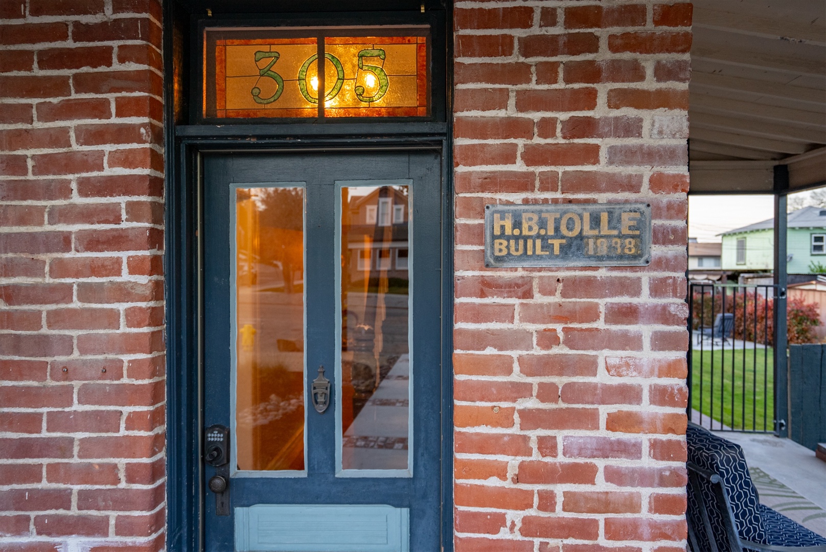 The Tolle House constructed in 1898