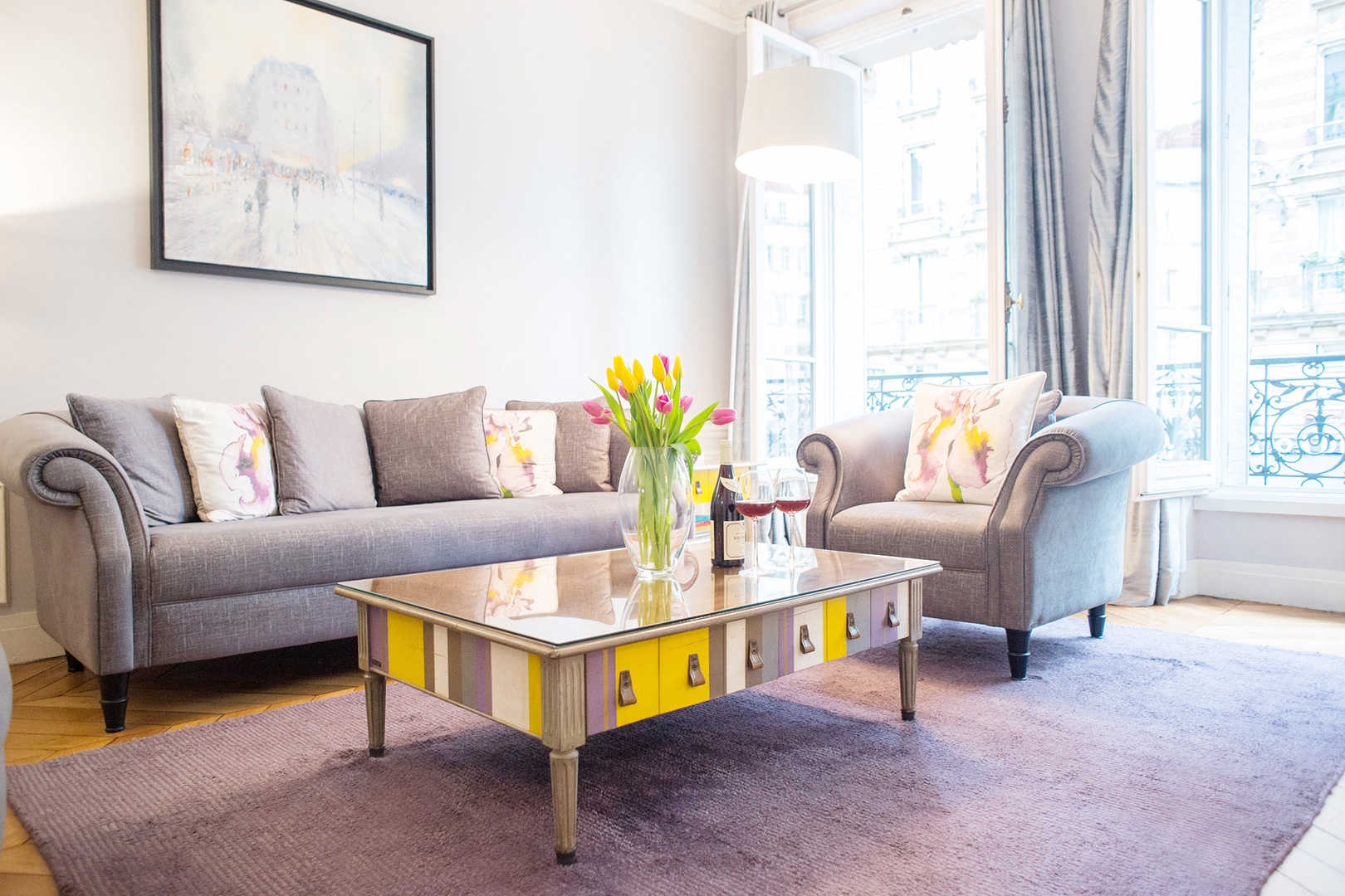Welcome to our bright and beautiful Maubert rental!