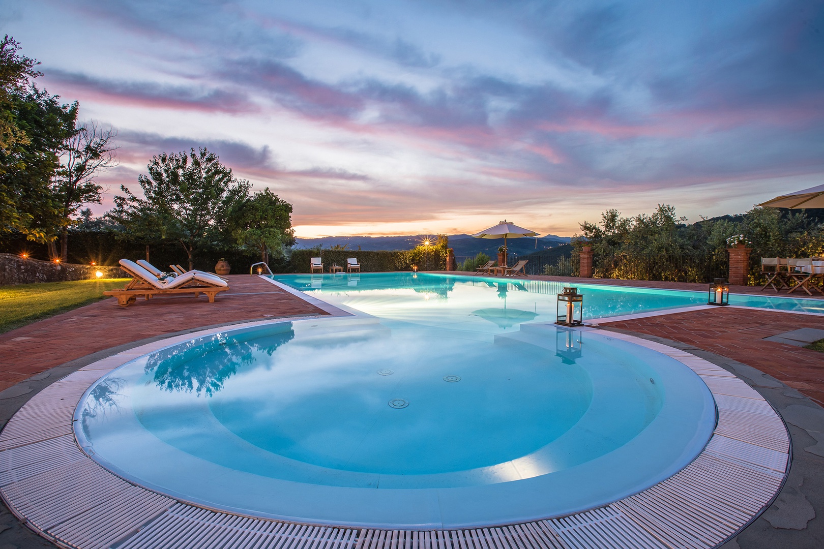 Summertime and the living is easy with this beautiful pool.