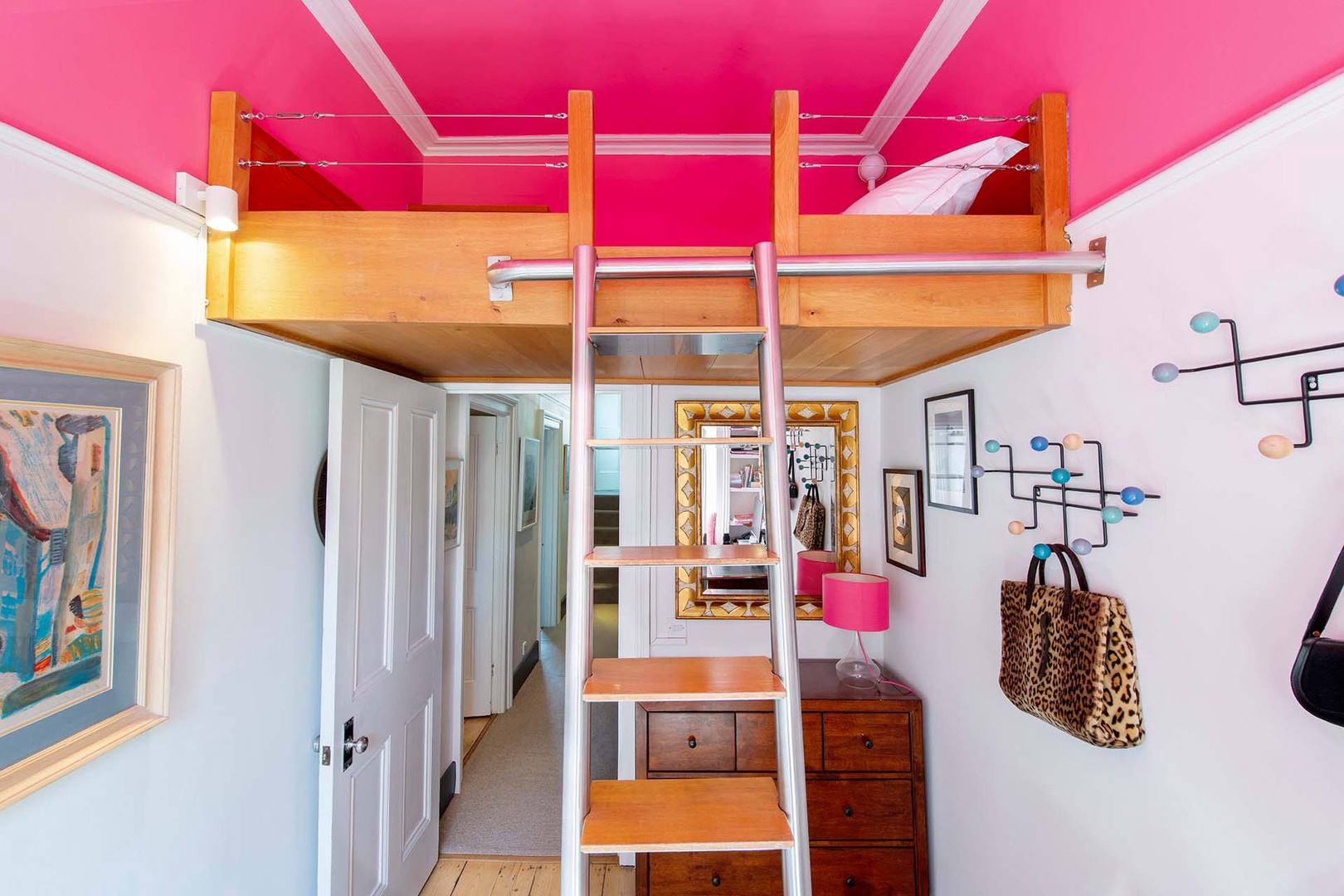 Bedroom 4 features a loft bed.