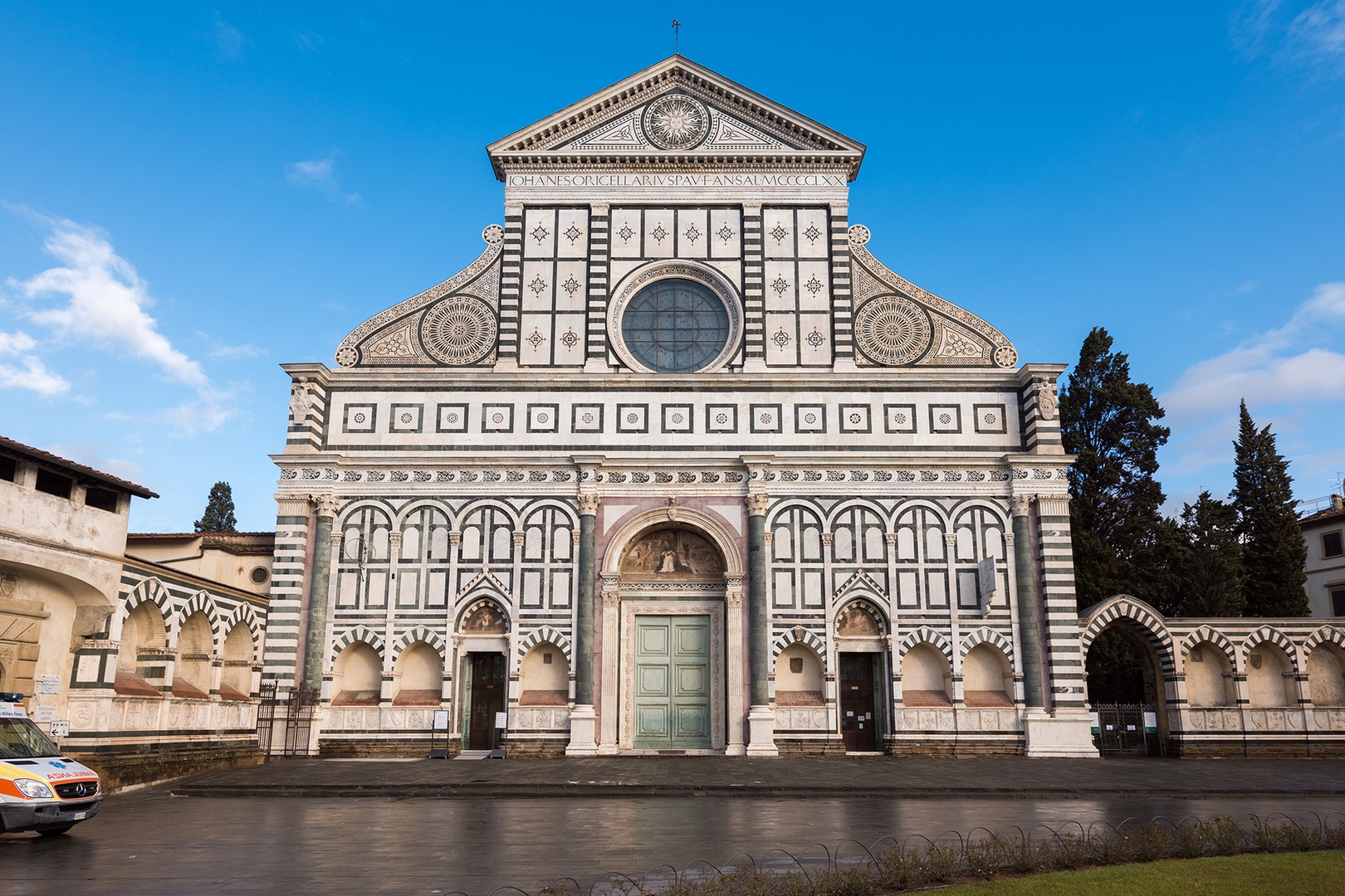 Santa Maria Novella is famous for its fascinating architecture and beautiful art.