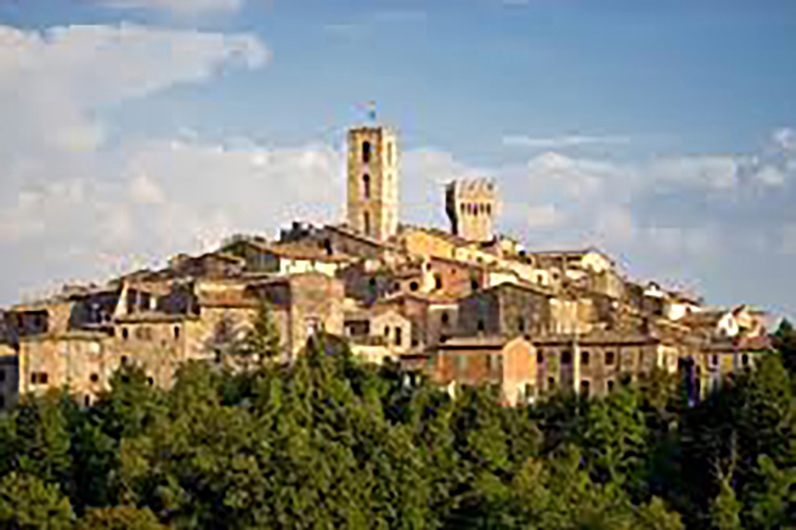 The nearest town an ancient settlement dating from at least Roman times, San Casciano Val di Pesa.