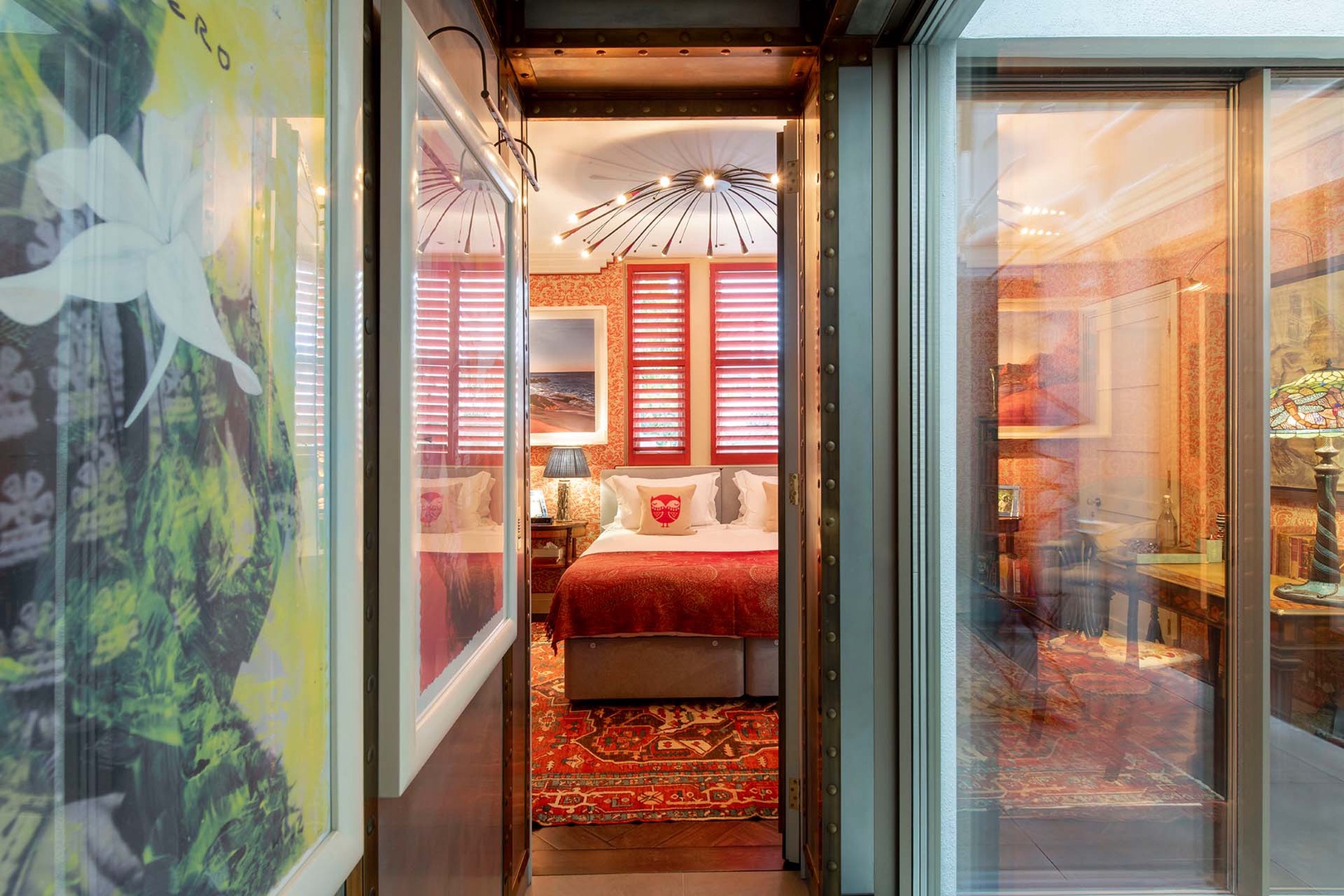 Bedroom 2 with en suite bathroom.