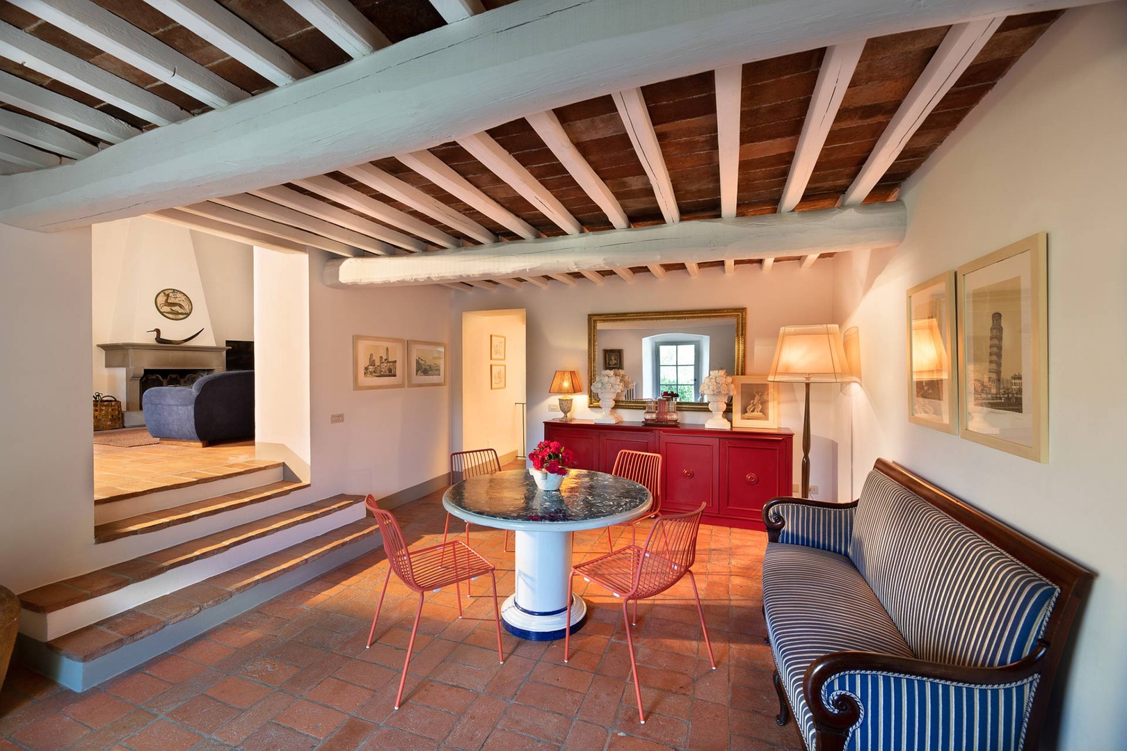 Entrance hall to the cottage.