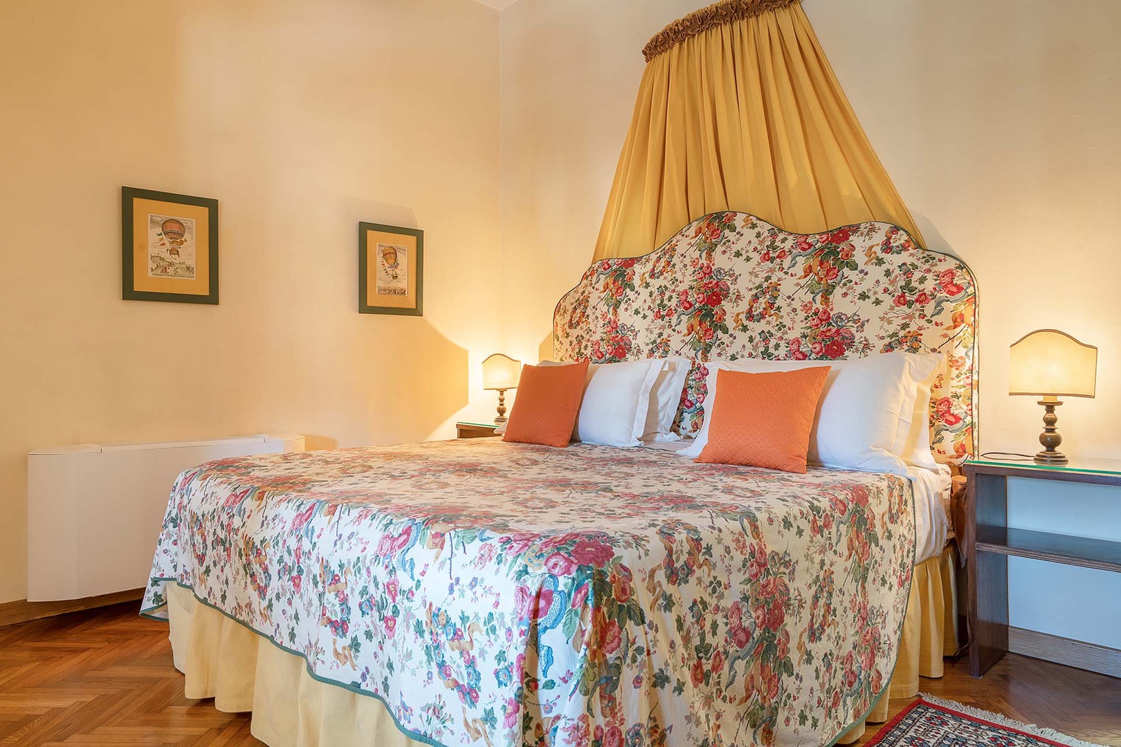 Two comfortable bedrooms.