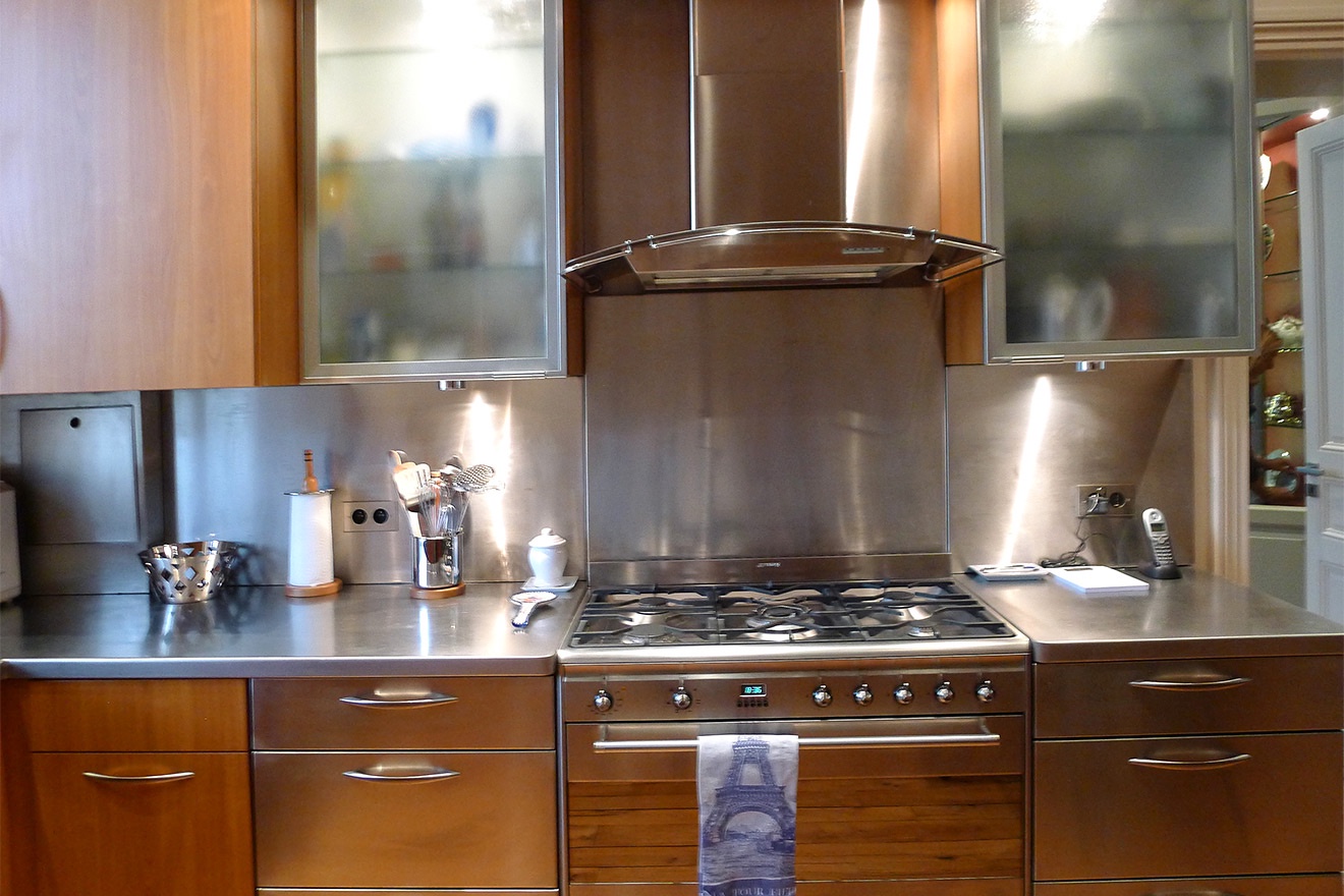 Enjoy cooking at home at this beautiful Paris rental!