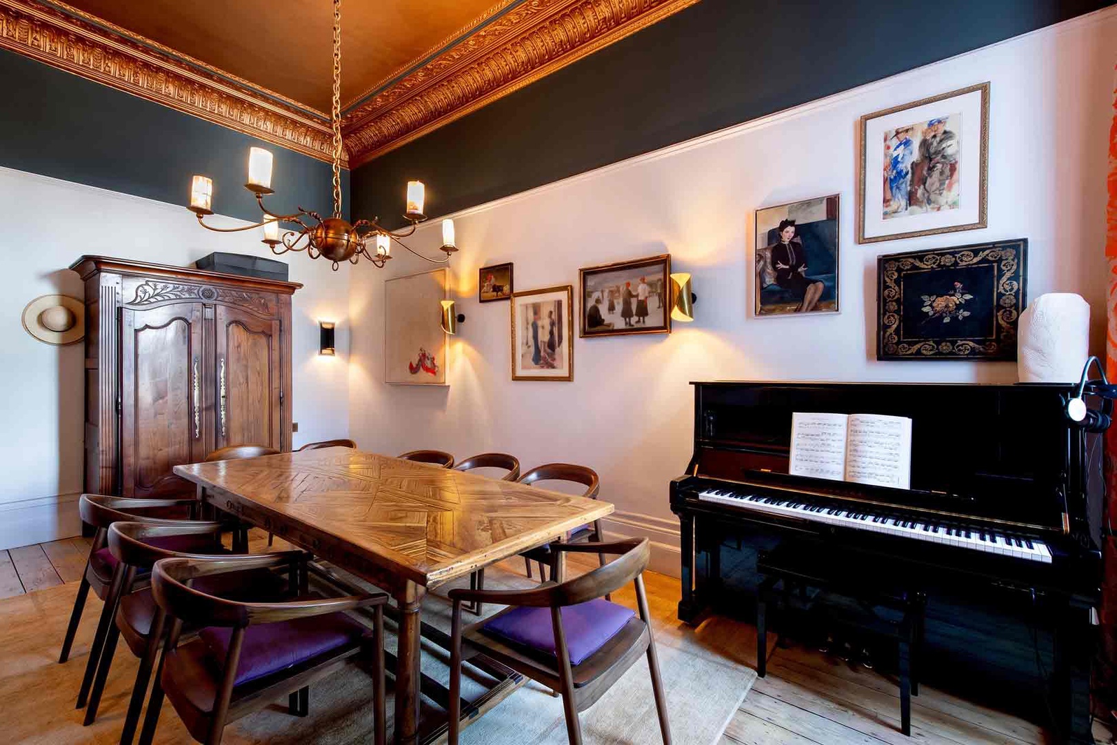 Separate dining room is a lovely feature.