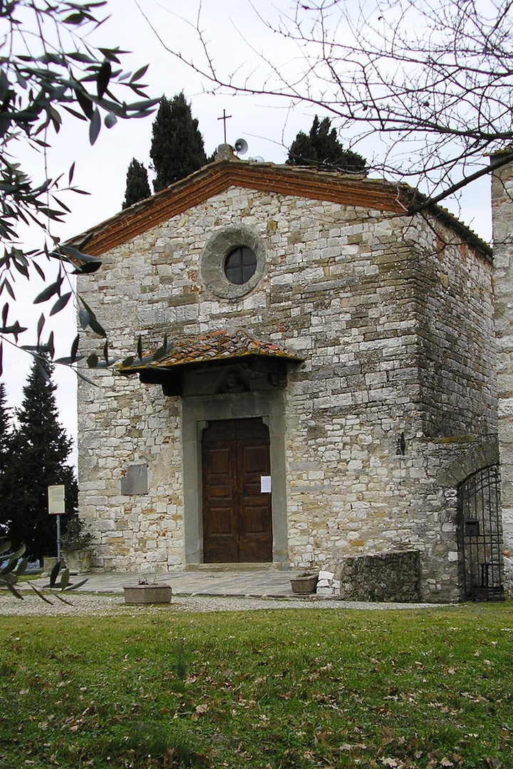 Church of San Piero in Perticaia.