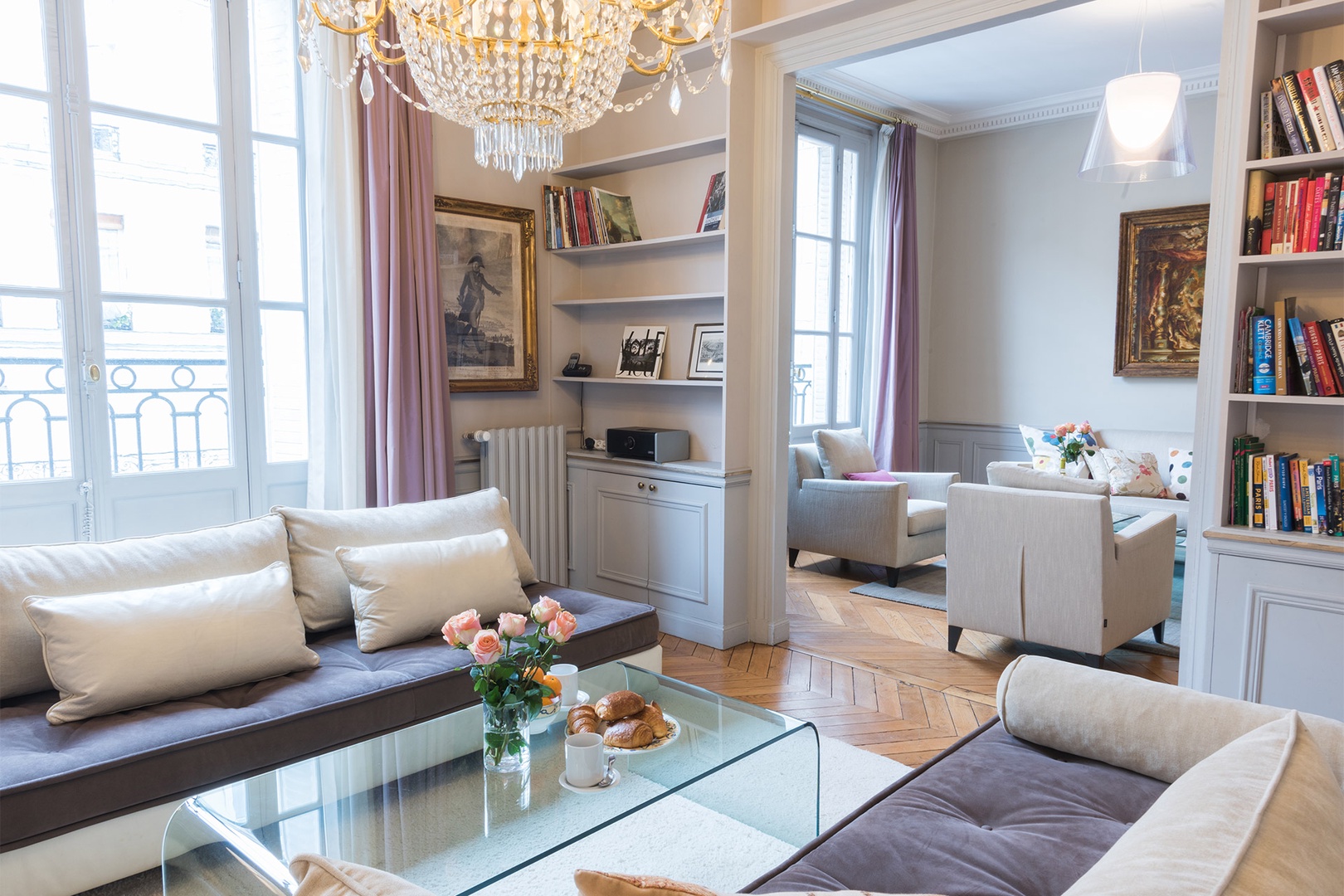 Make yourself at home in this elegant and spacious apartment.