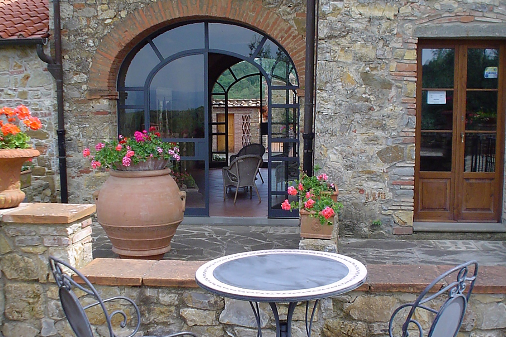 Welcoming entry to the reception and lobby.