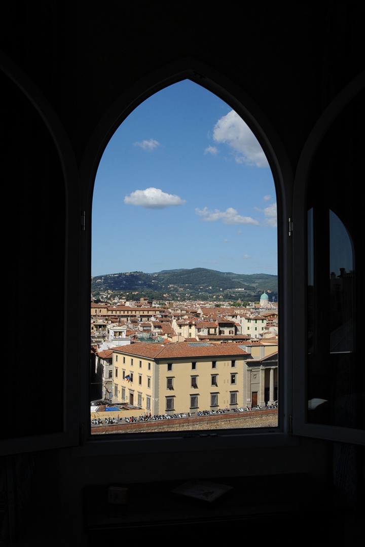 Unforgettable Florence views make this apartment so very special.