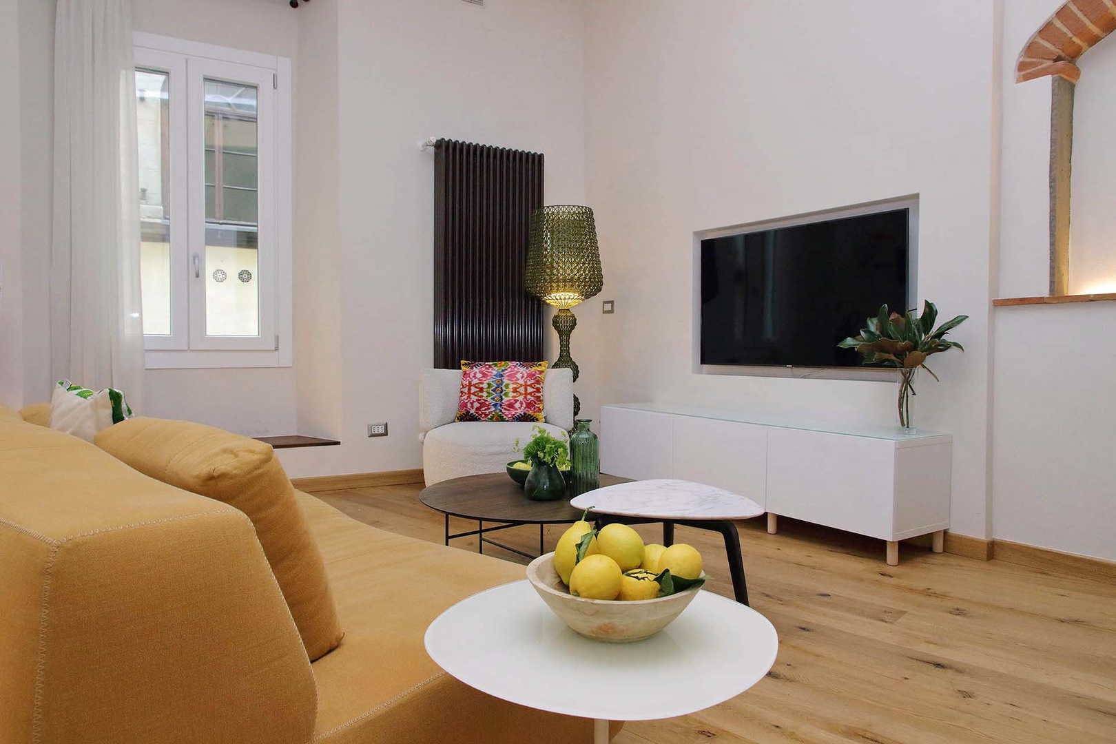 Smart TV in the living room.