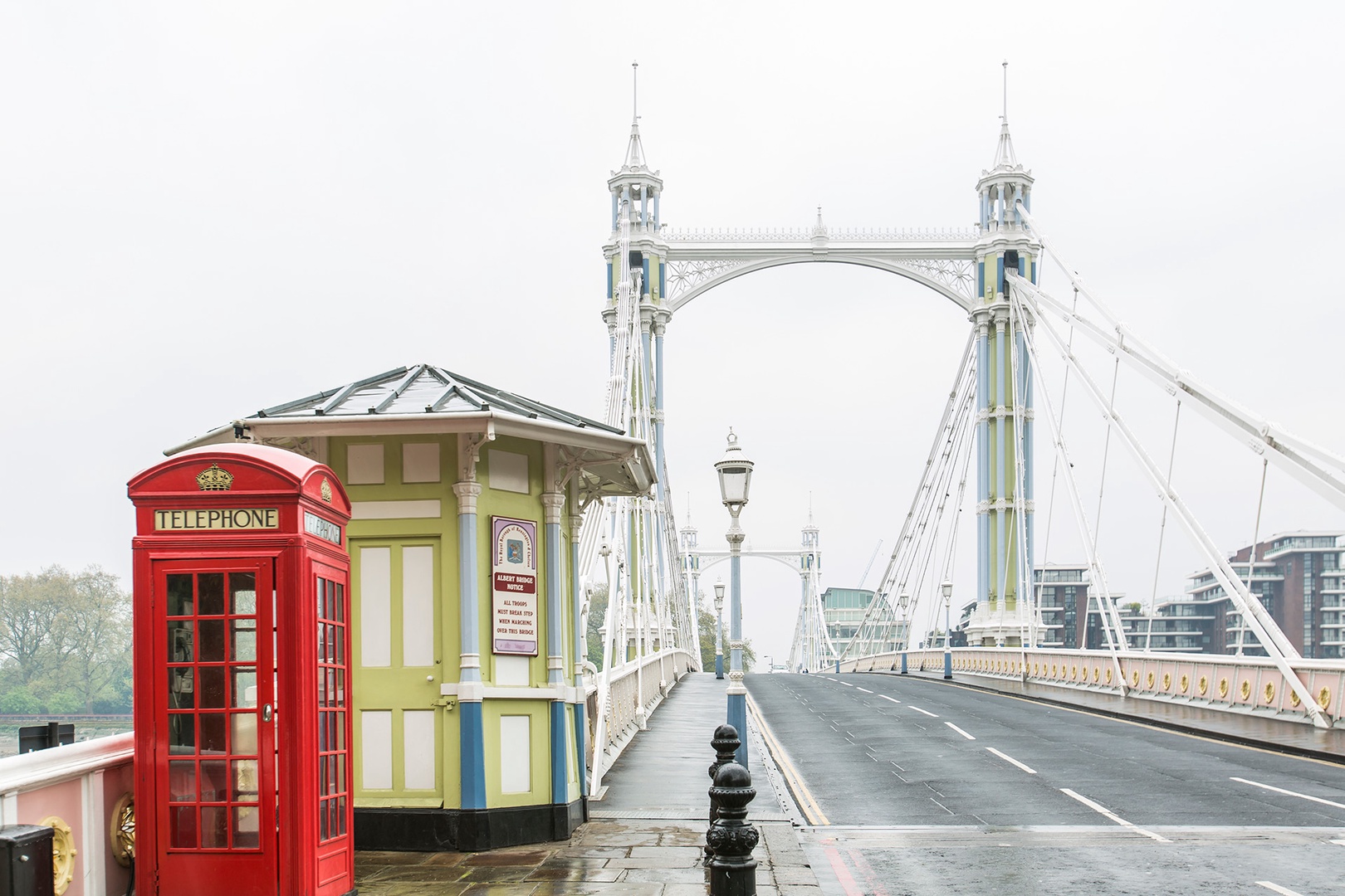 Albert Bridge in Chelsea