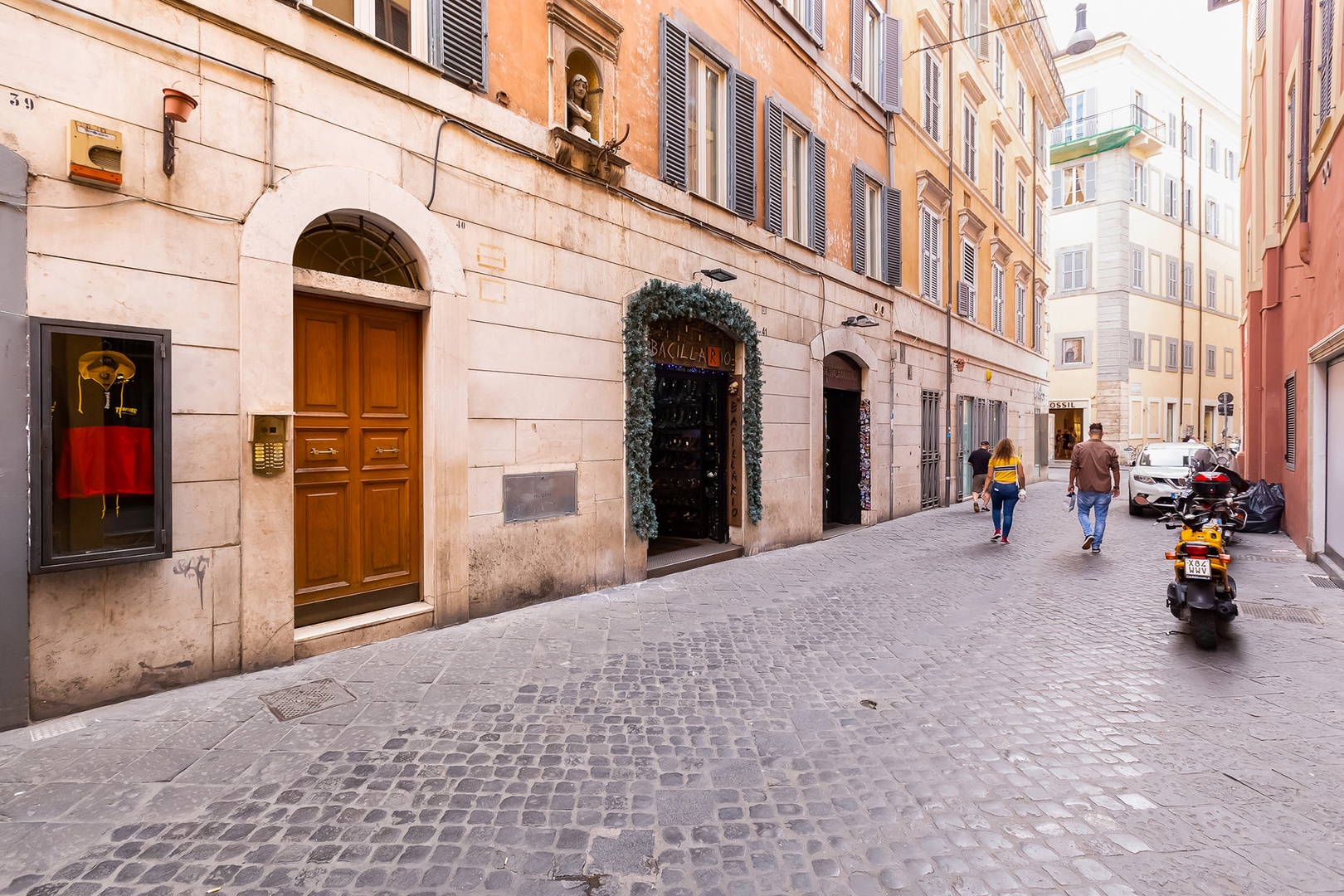 Pleasant, quiet street.