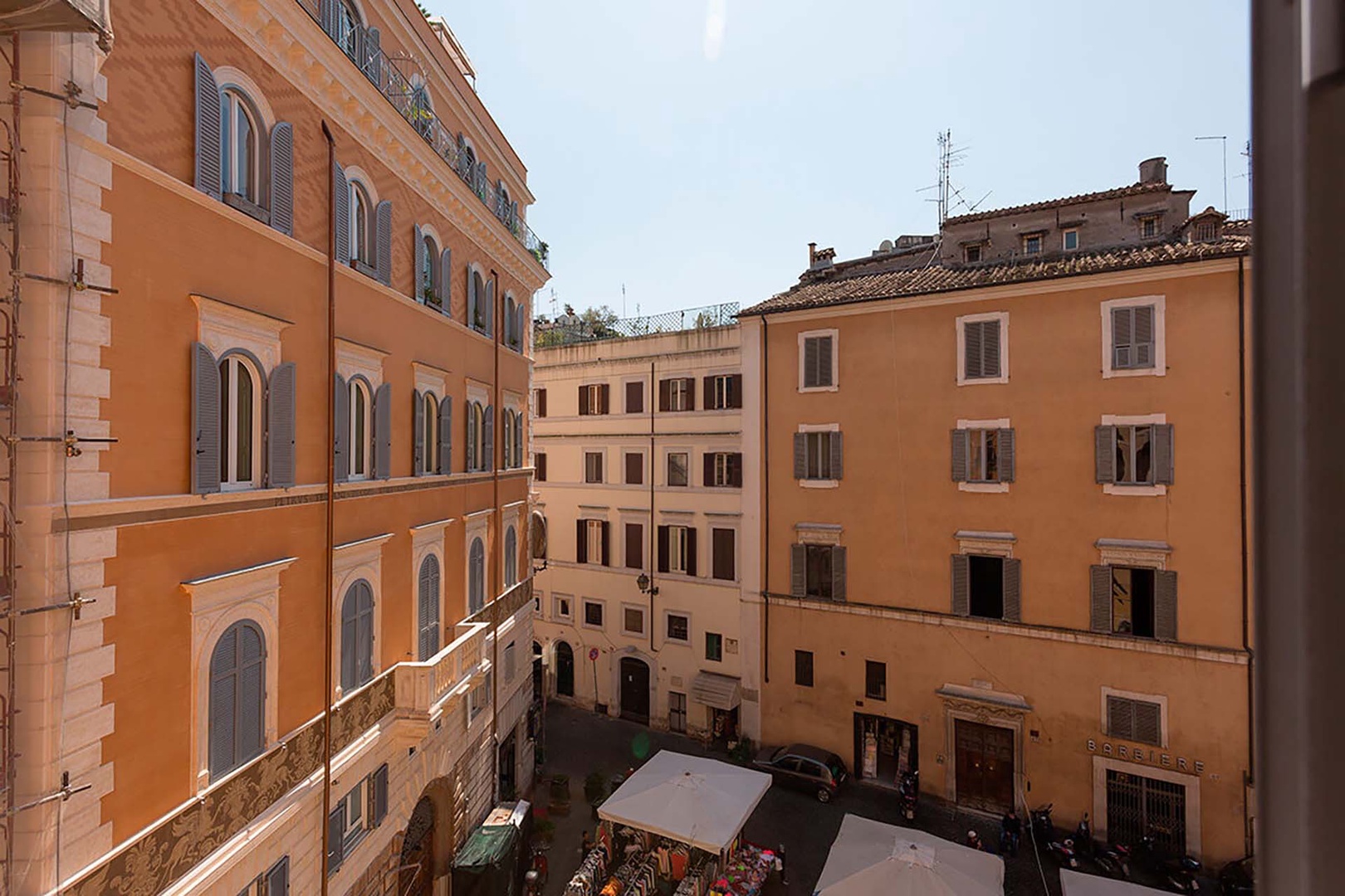 Charming piazza views from Tartini Melody.
