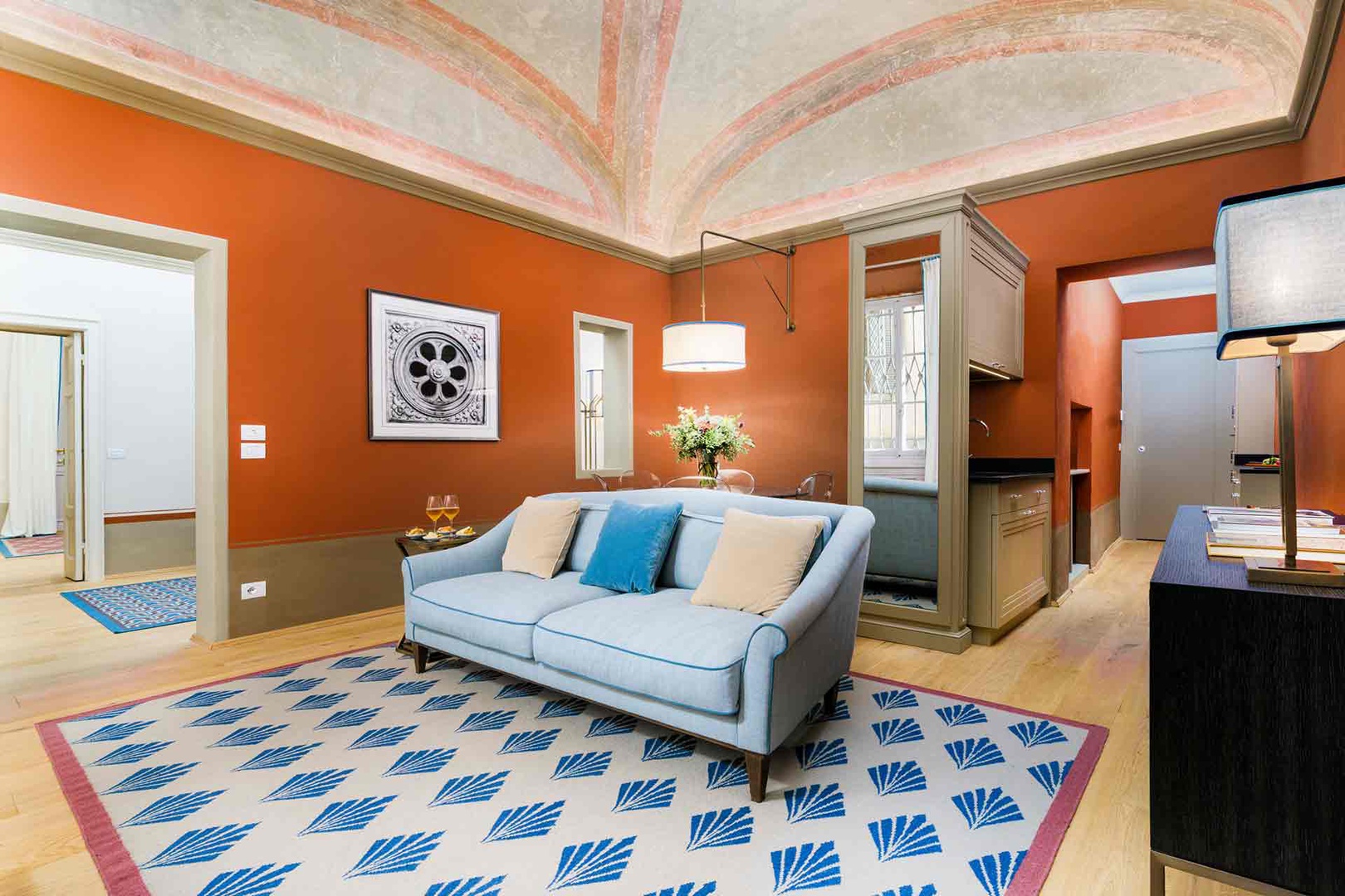 Step into the beautiful Quarza living space where history meets comfort.