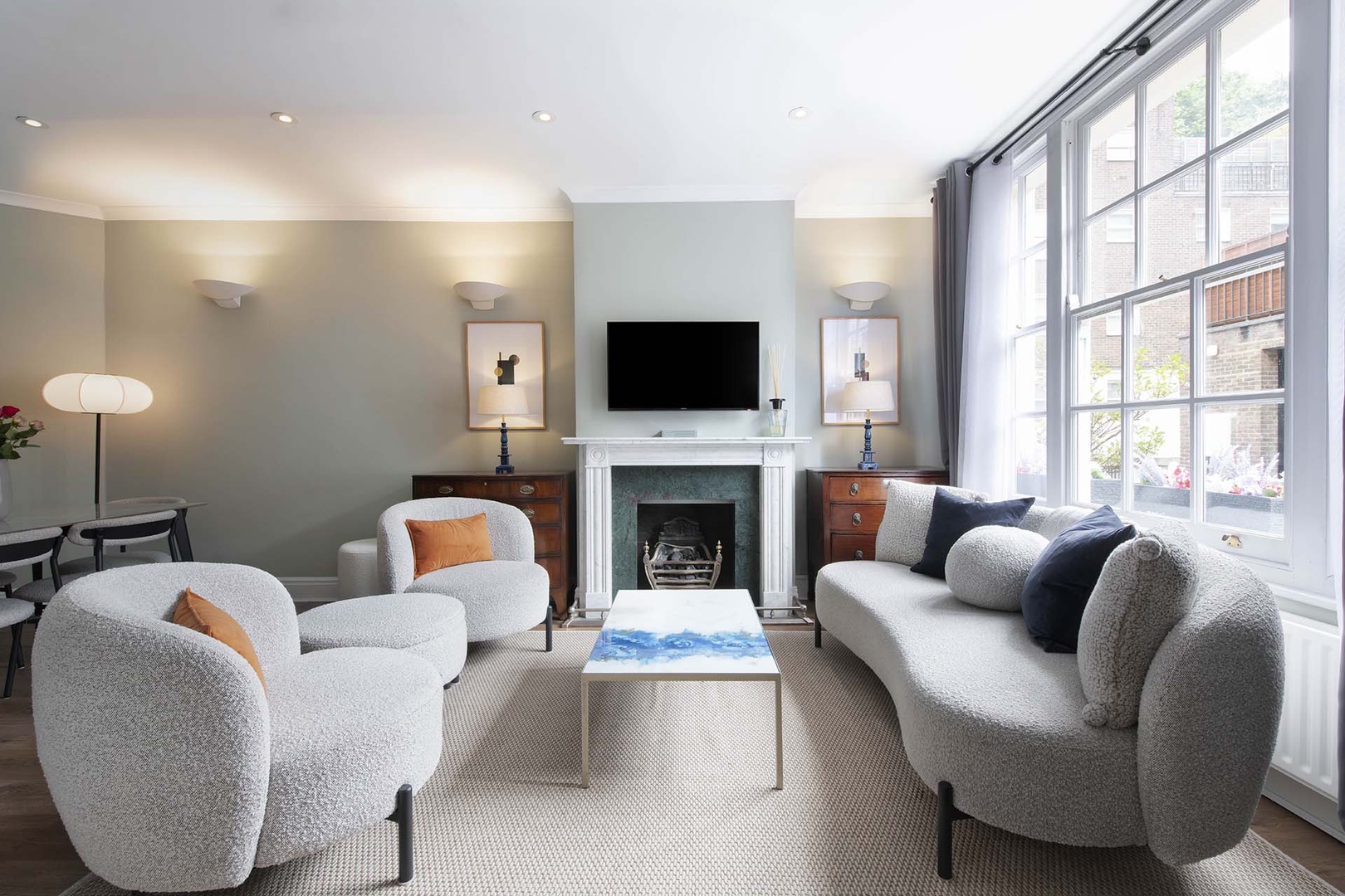 You'll fall in love with the private setting of this mews home.
