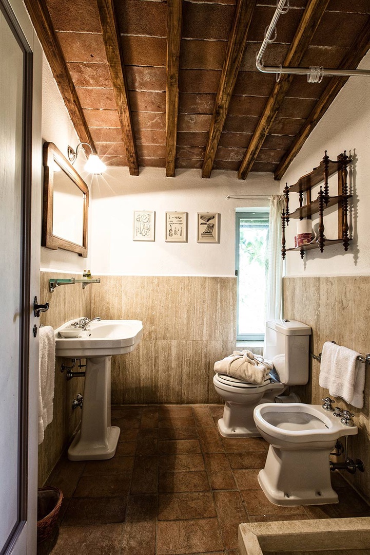 Bathroom in the main house.