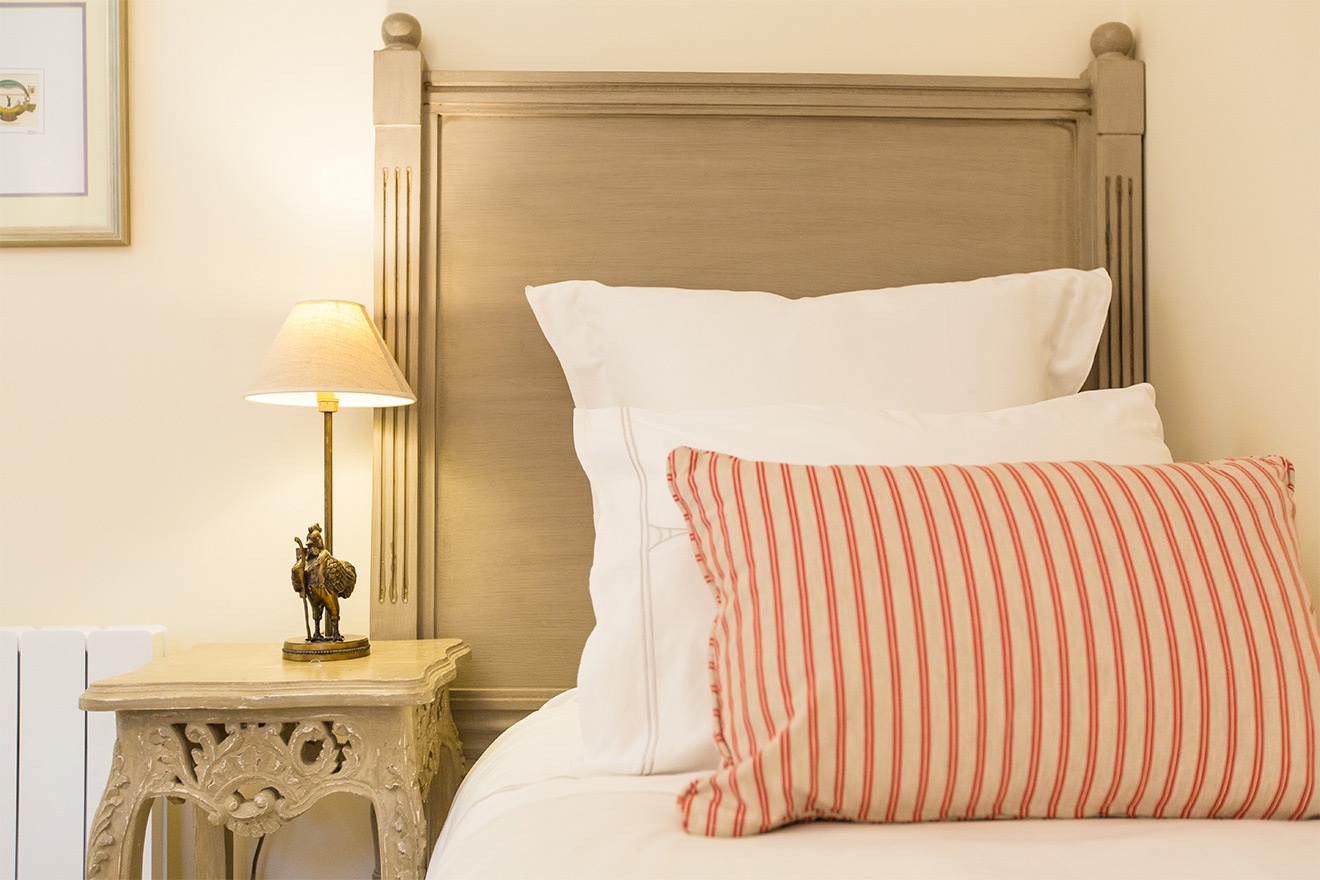 Enjoy the luxurious linens in all bedrooms.