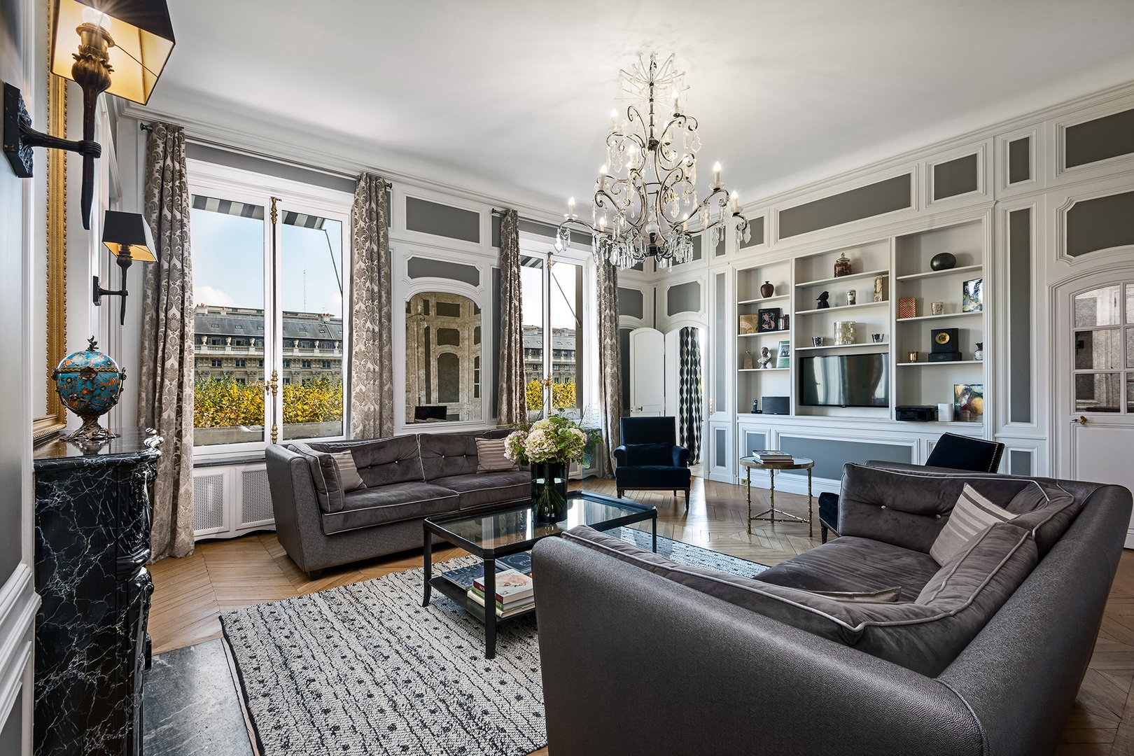 Welcome to the exquisite Chopine rental inside the iconic Palais-Royal!