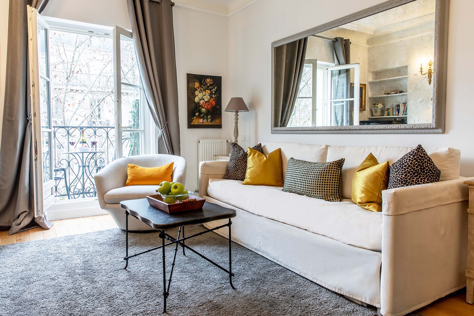 Make yourself at home in the bright and airy Calvados apartment.