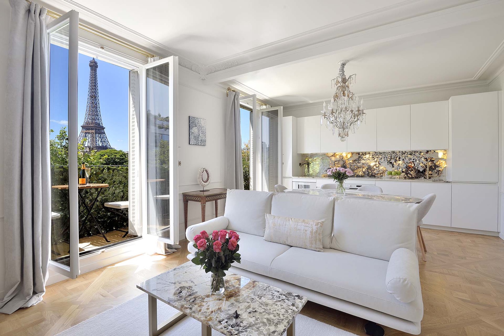 Feel like you're truly in Paris every moment of your stay.