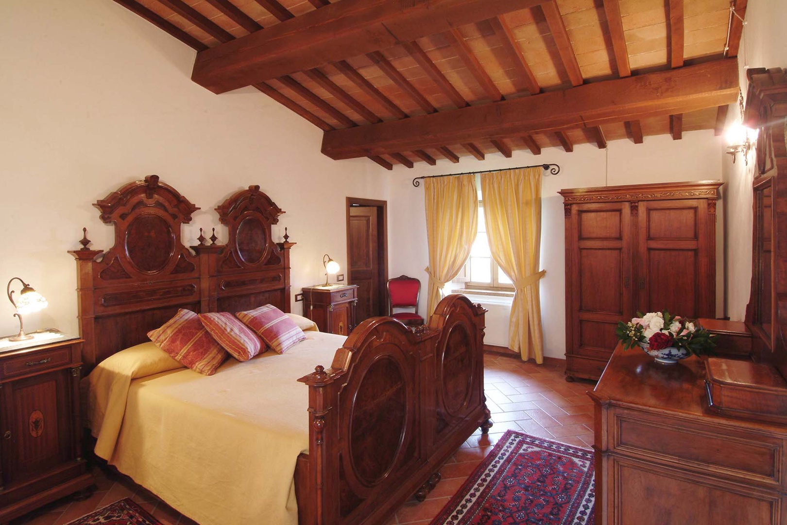 Seven comfortable and spacious bedrooms