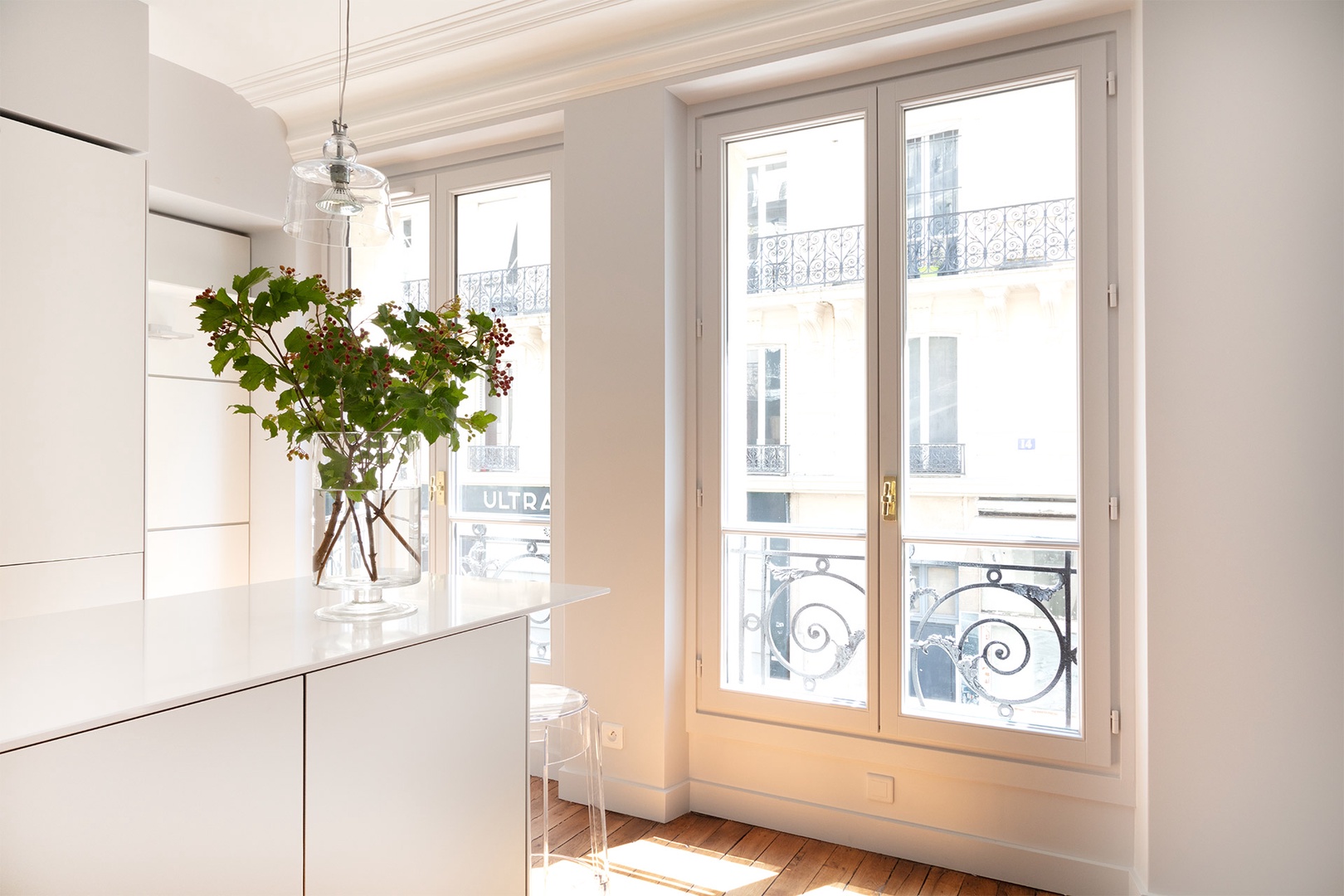 Bright and airy kitchen