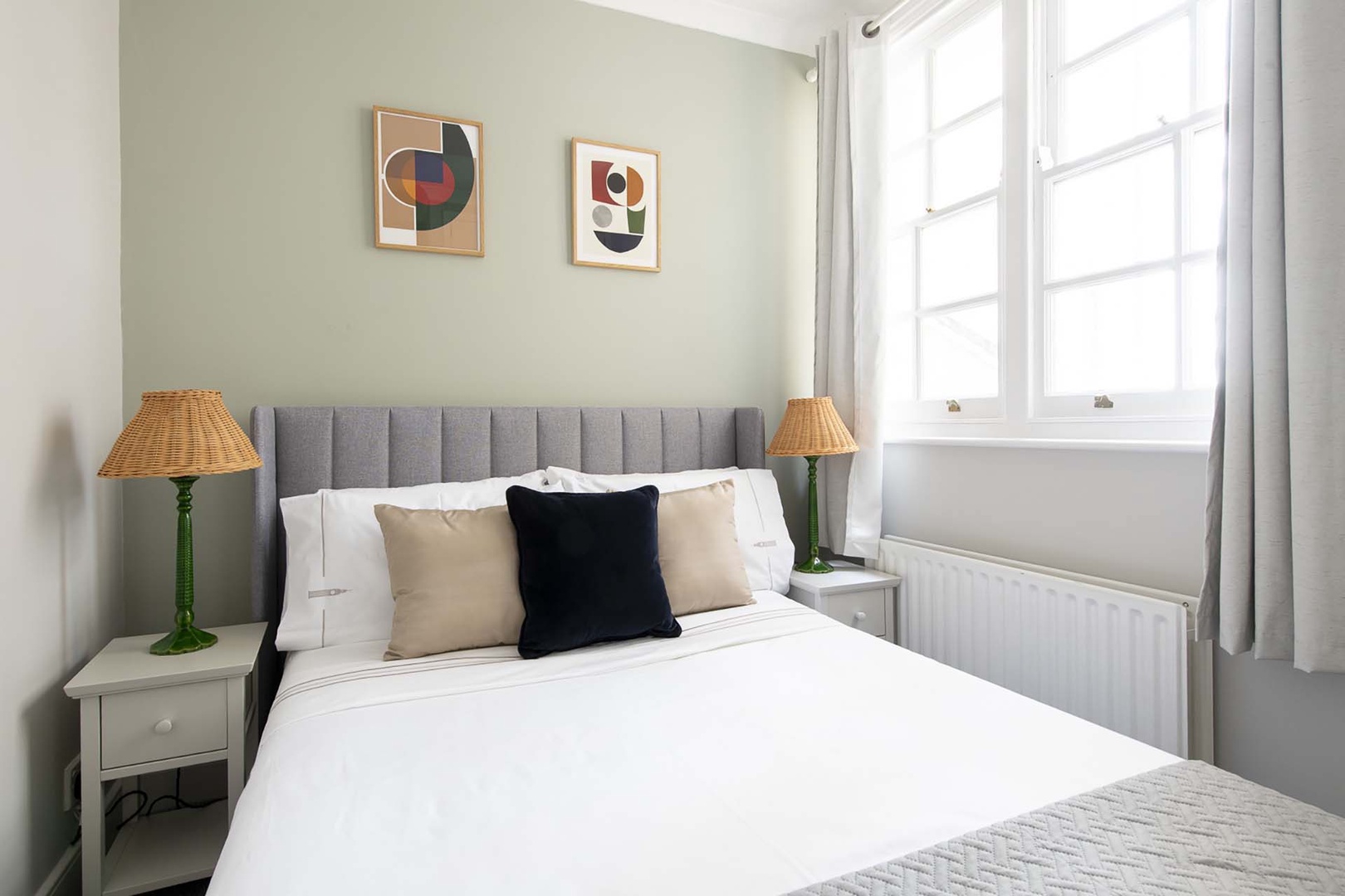Large window in bedroom 3.