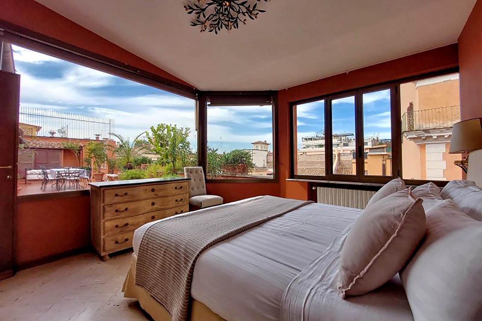 Amazing bedroom 1 with lots of light and magical views.